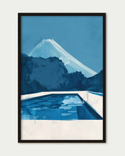 By The Pool Art Print