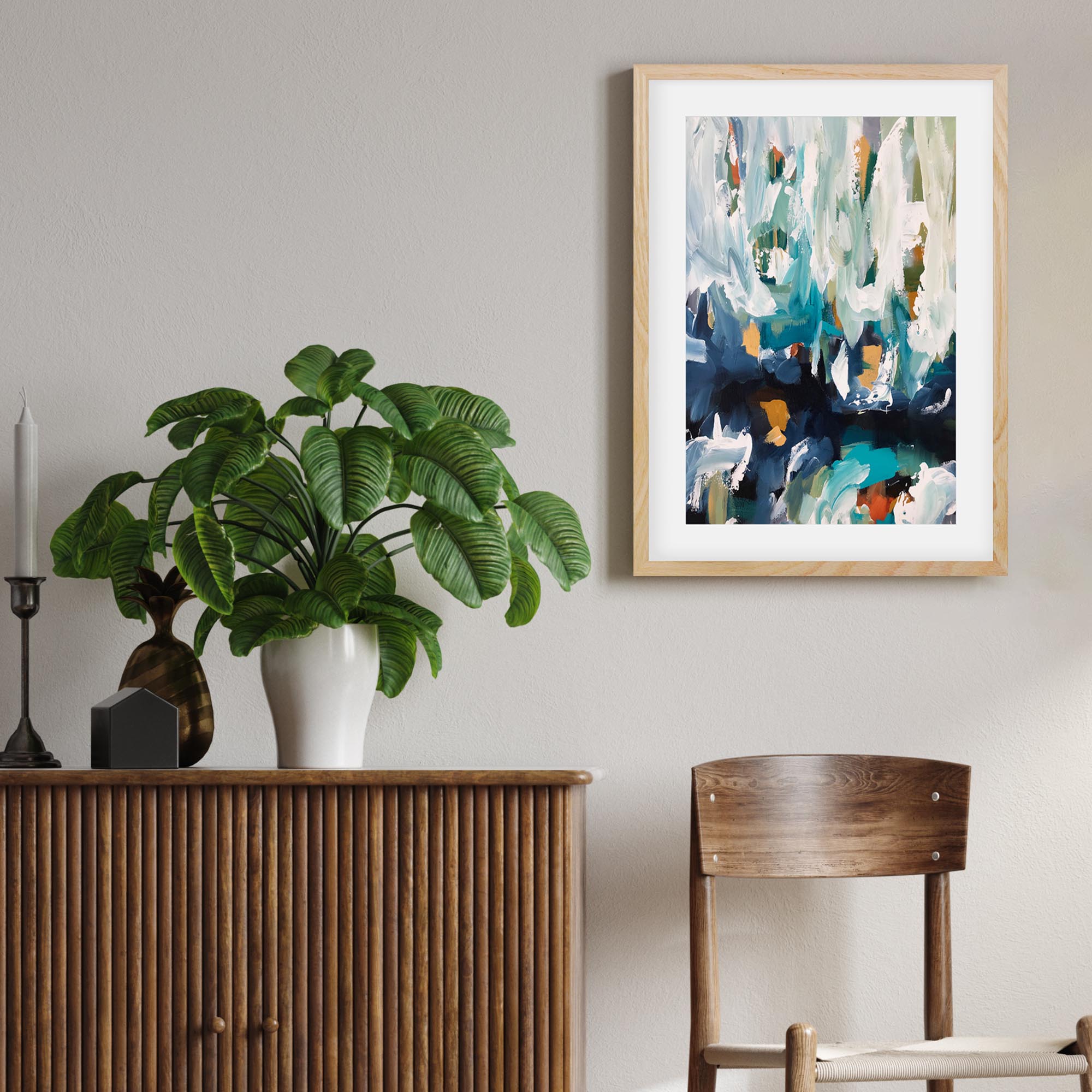 Abstract 339 Framed Art