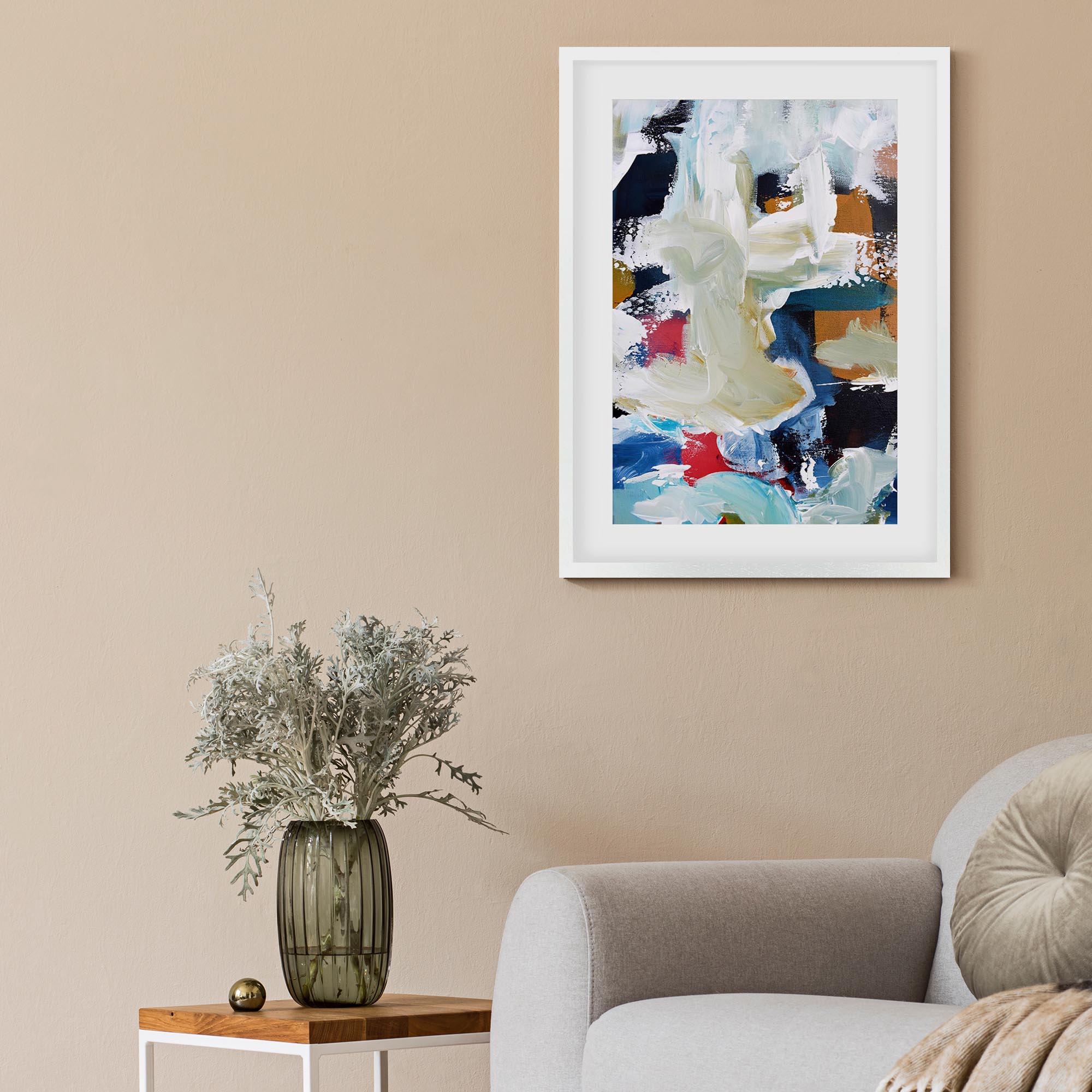 Abstract 303 Framed Art