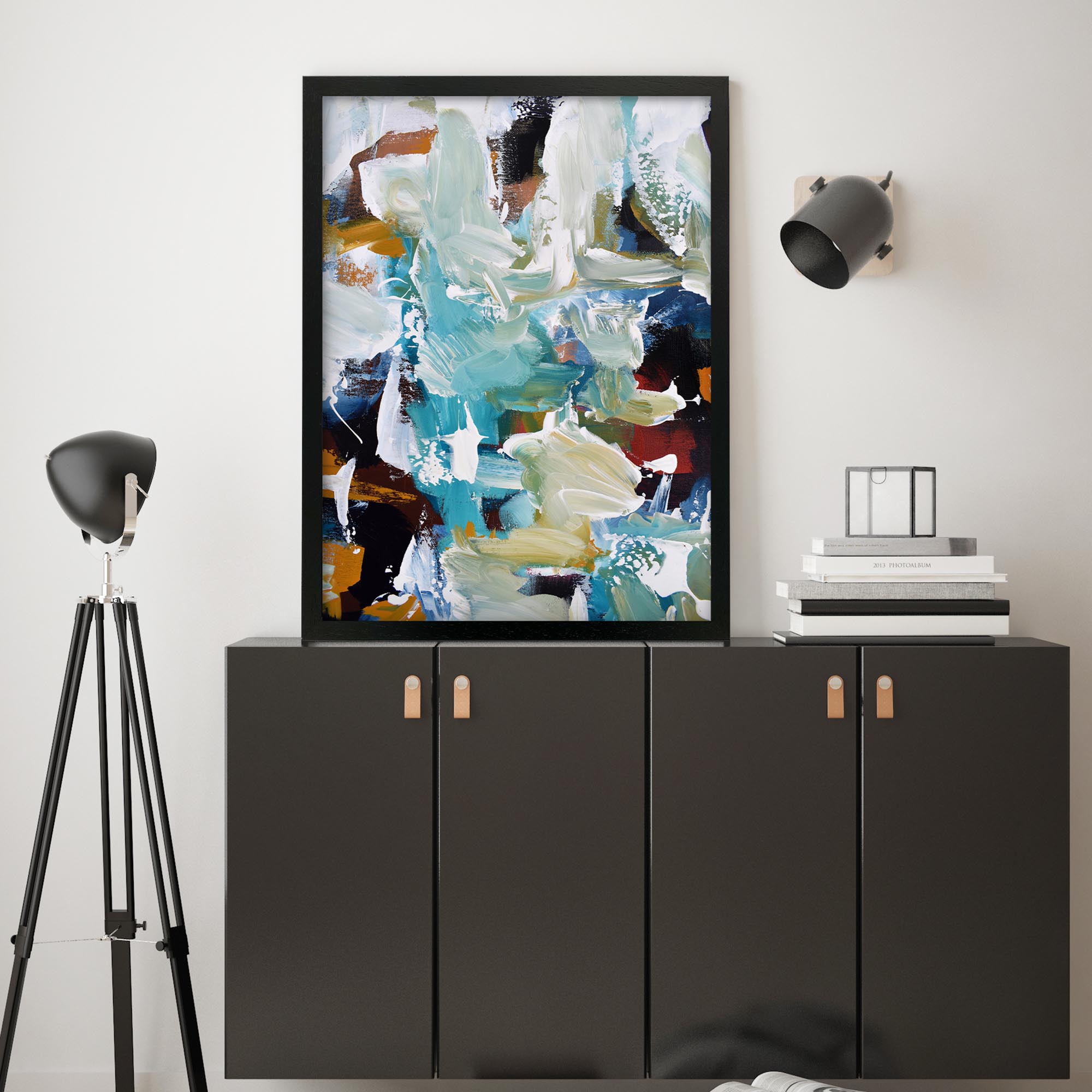 Abstract 304 Framed Art