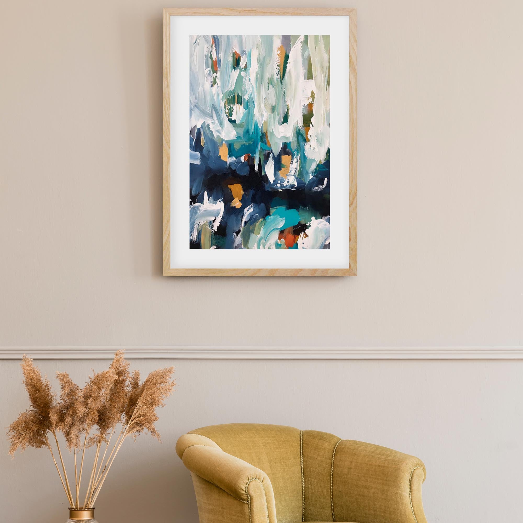 Abstract 339 Framed Art