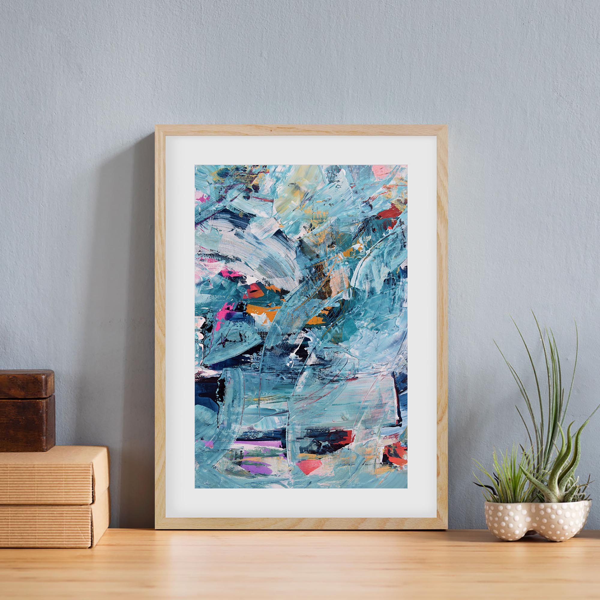 Abstract 172 Framed Art