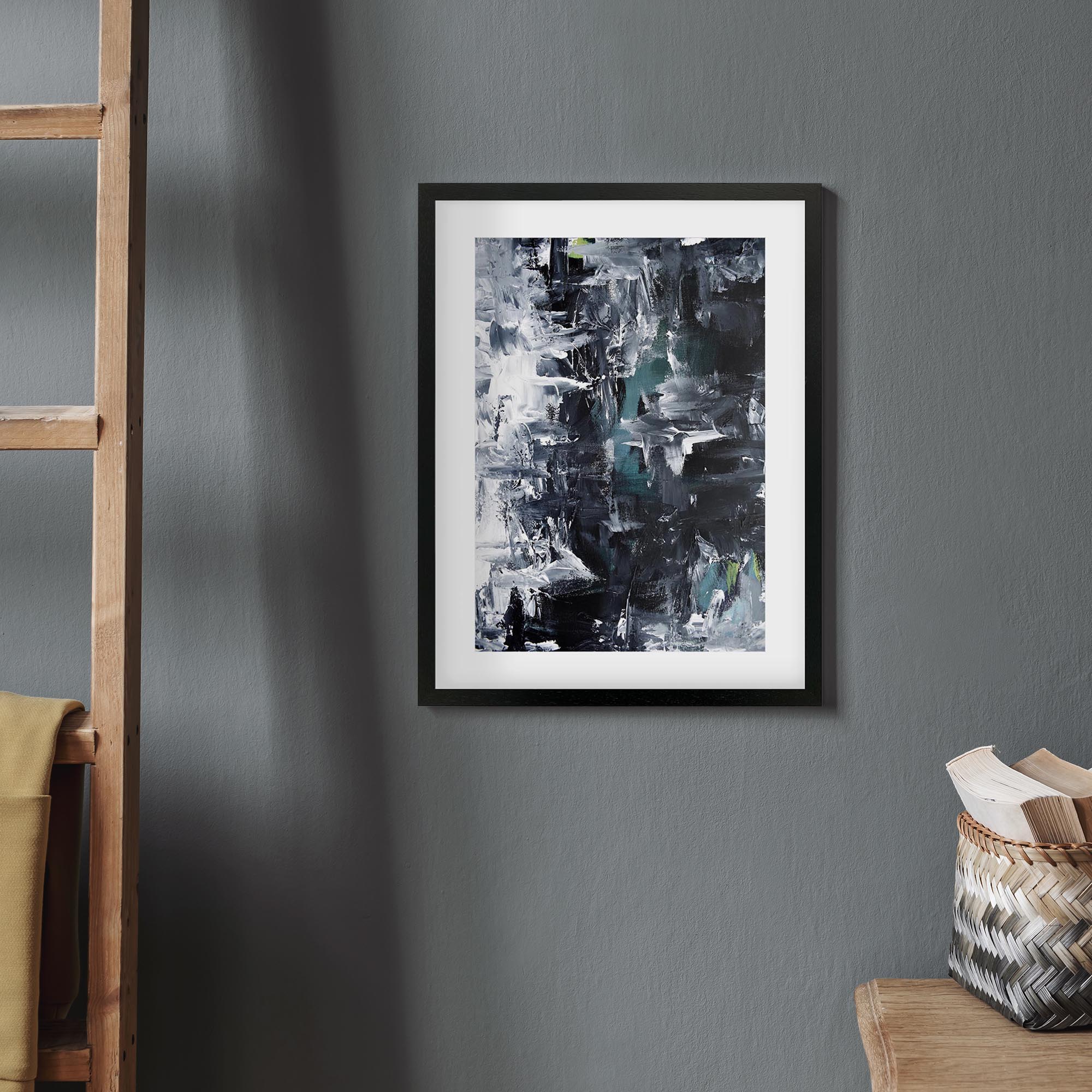 Abstract 292 Framed Art