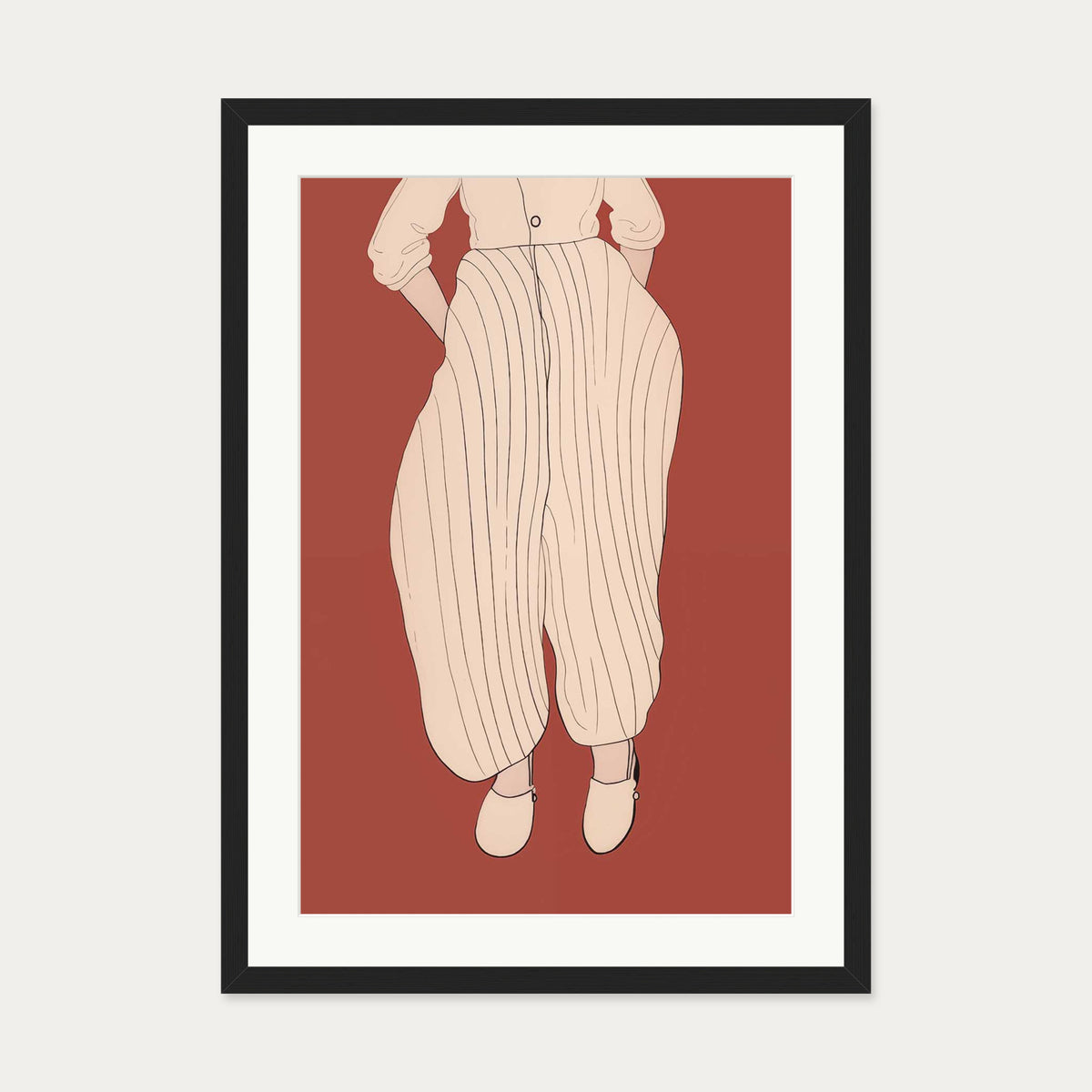 The Dream Art Print — 50 x 70 cm — Black Frame