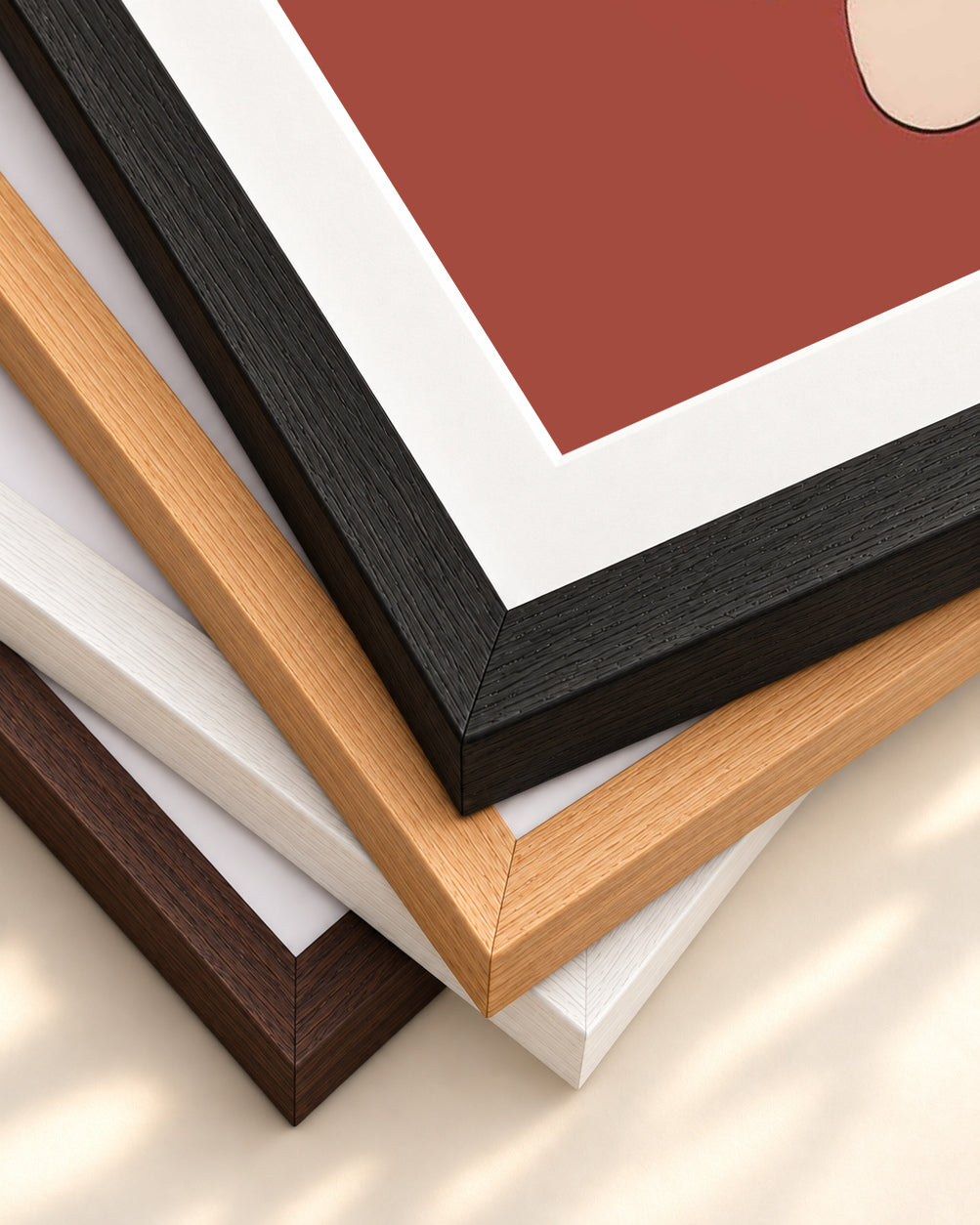 The Dream Art Print — framed print corner with 5 cm mount and bevel