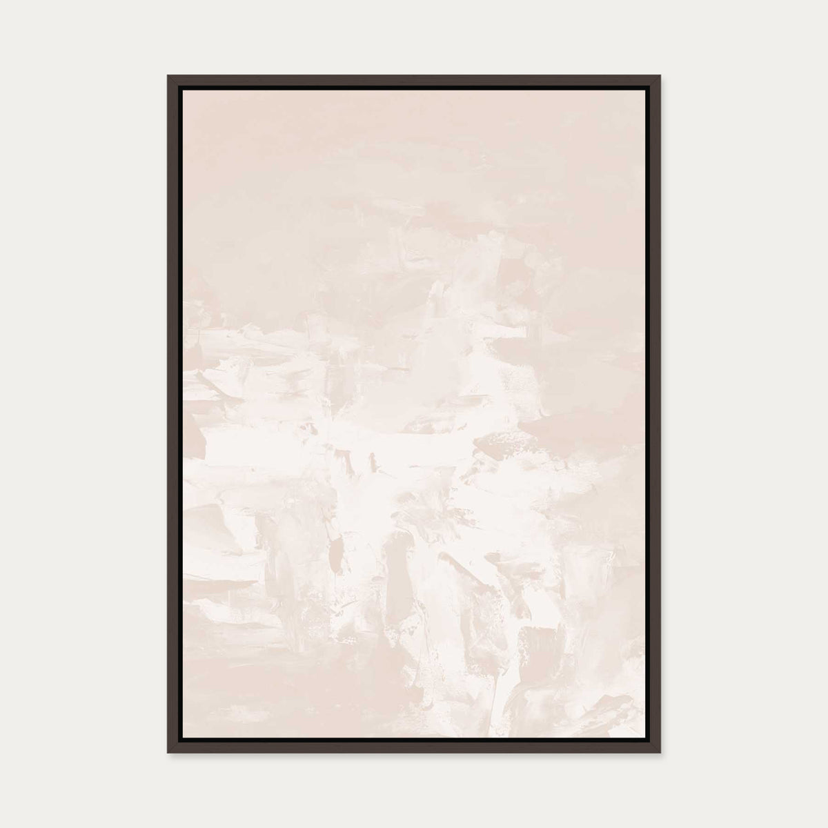 The Muse Canvas Art — 50 x 70 cm — Brown Frame