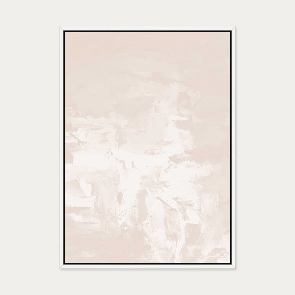 The Muse Canvas Art — 50 x 70 cm — White Frame