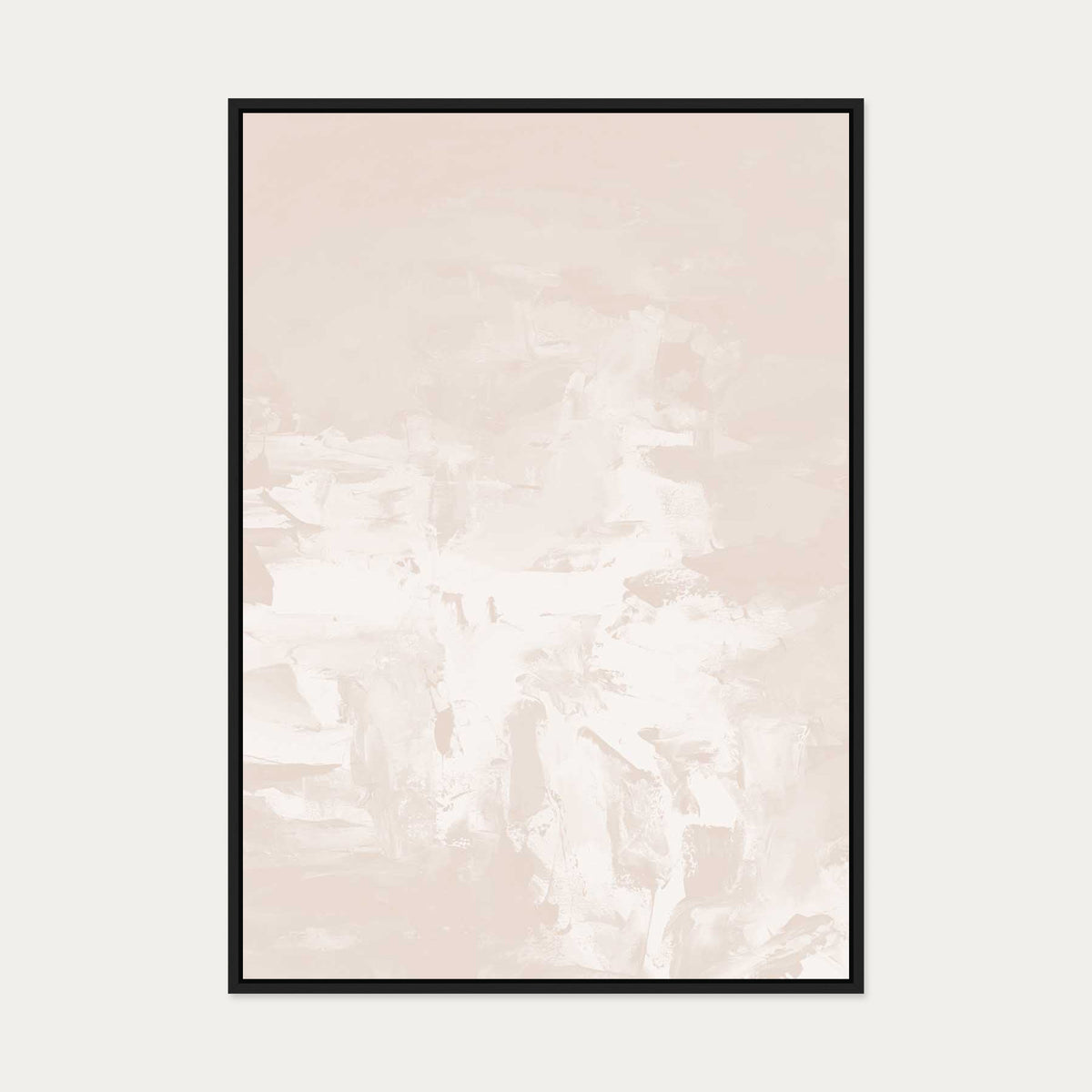 The Muse Canvas Art — 70 x 100 cm — Black Frame