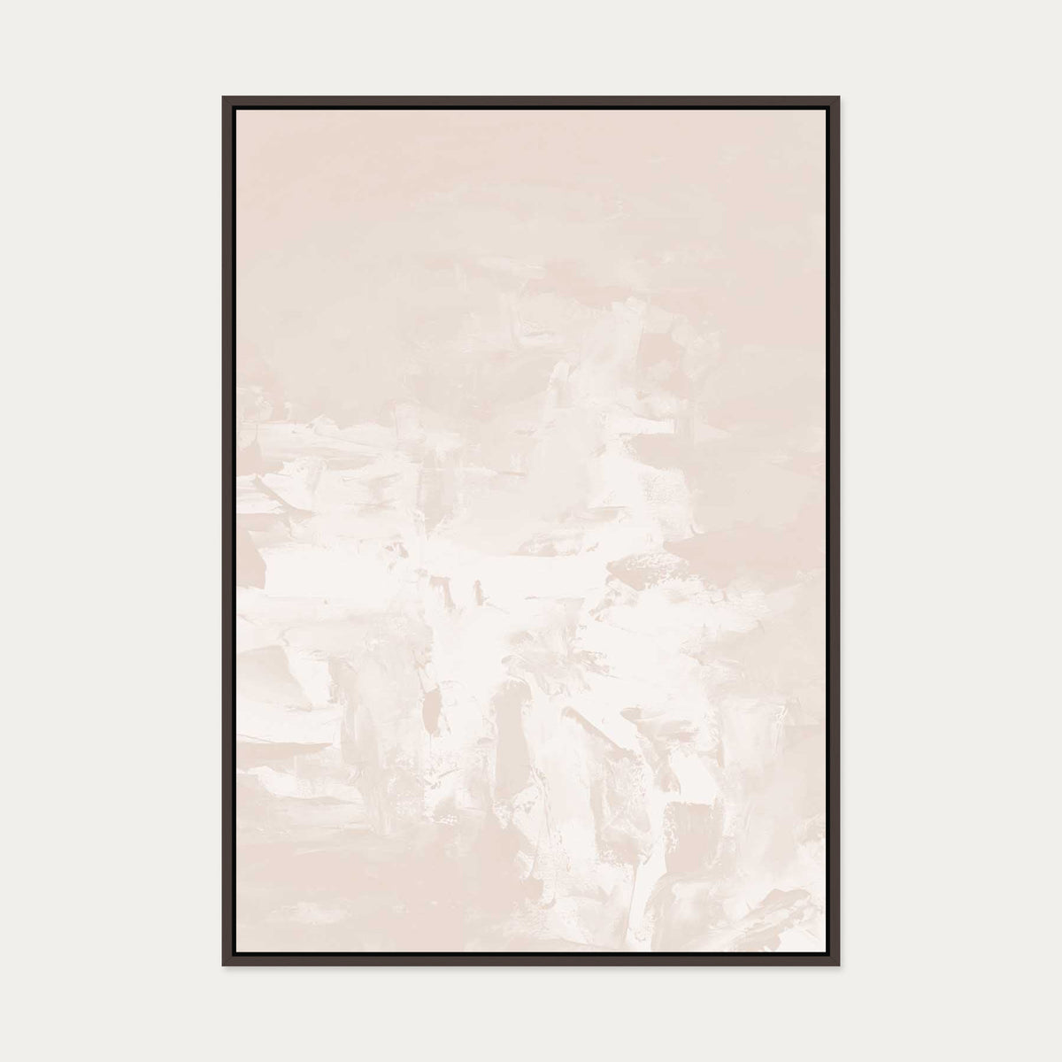 The Muse Canvas Art — 70 x 100 cm — Brown Frame