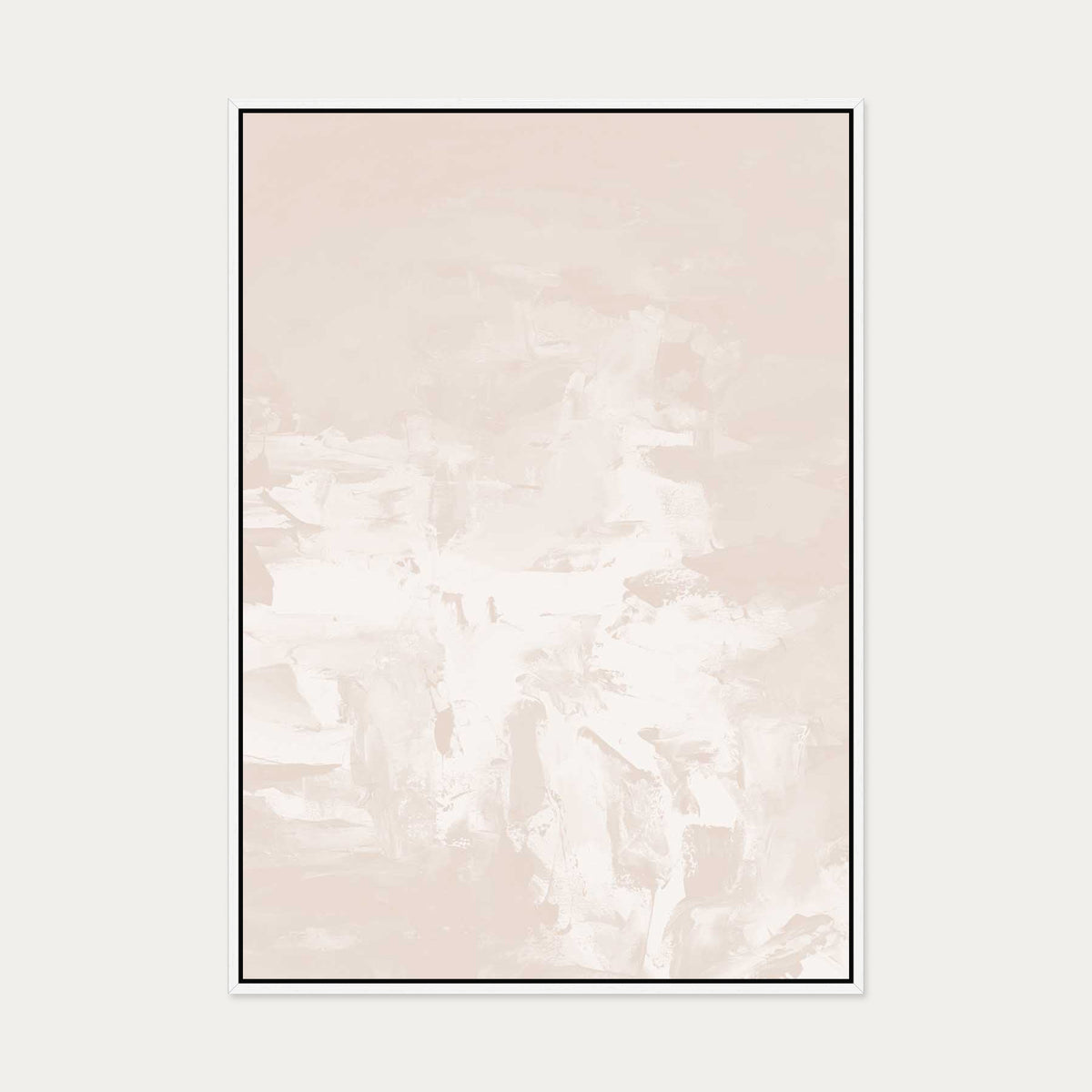 The Muse Canvas Art — 70 x 100 cm — White Frame