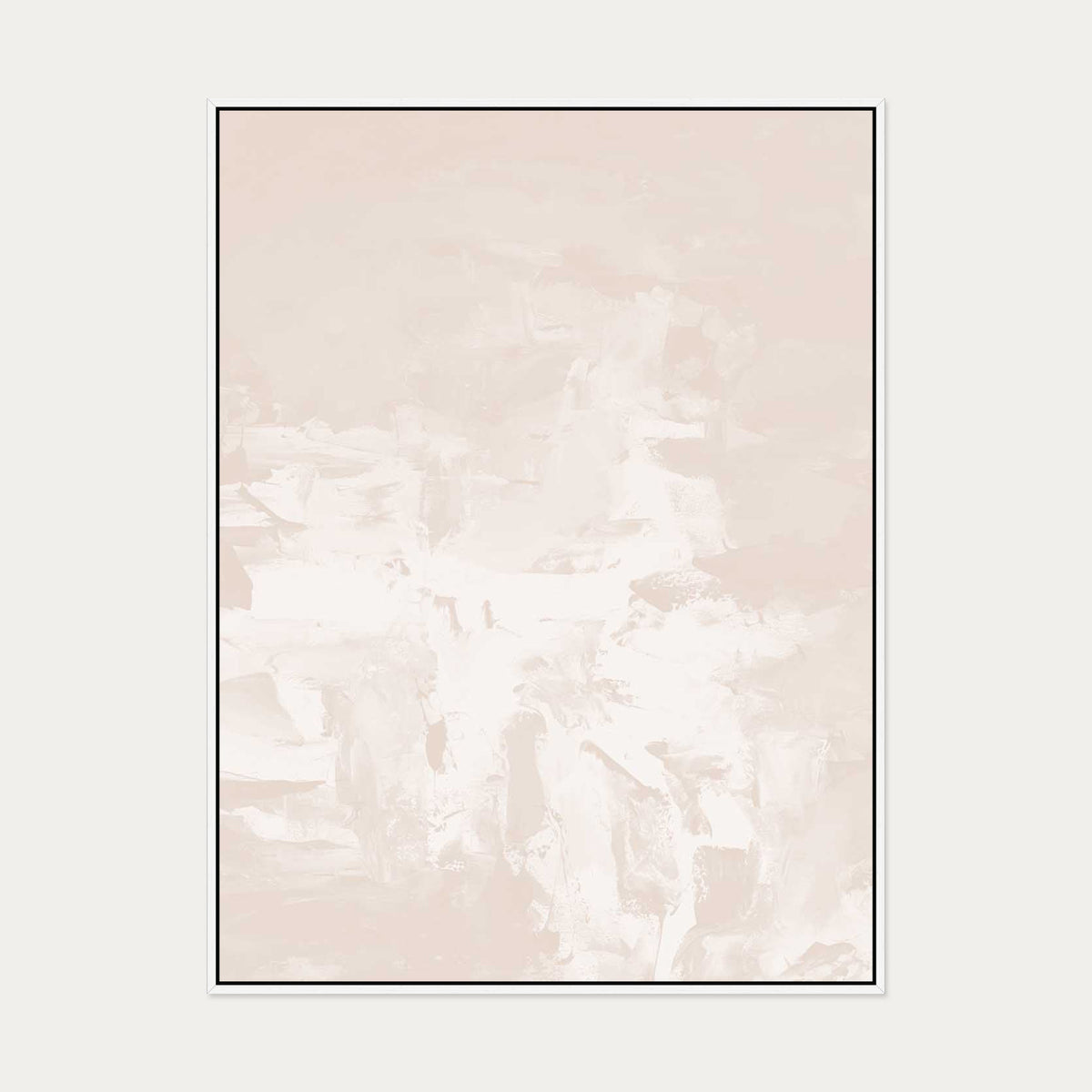 The Muse Canvas Art — 90 x 120 cm — White Frame