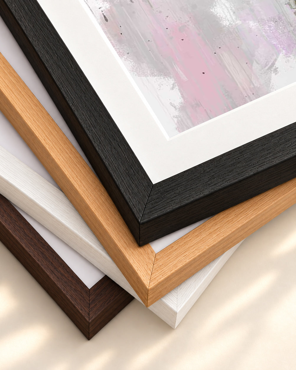 The Tree Of Life Art Print — framed print corner with 5 cm mount and bevel