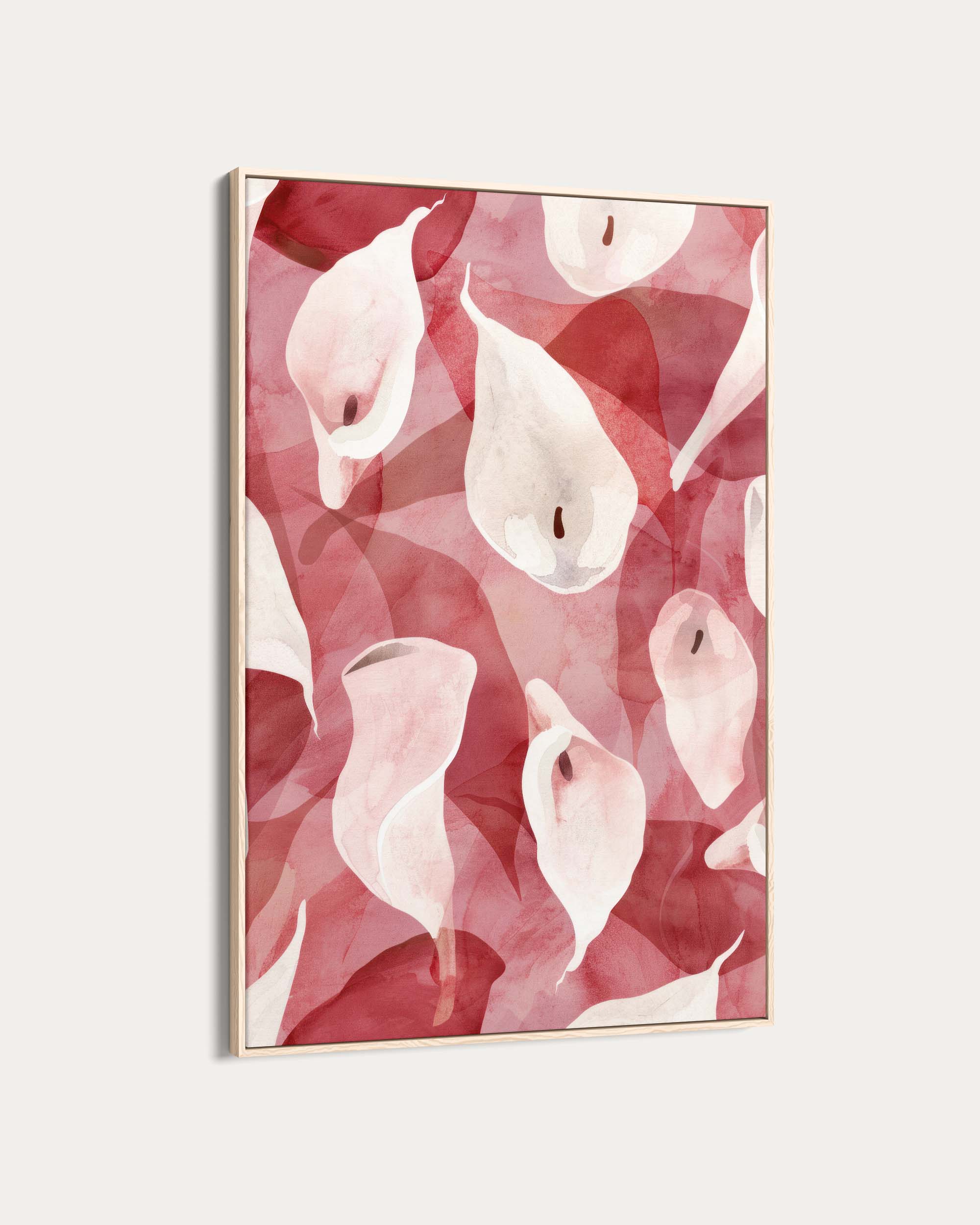 Lily Red Art Print