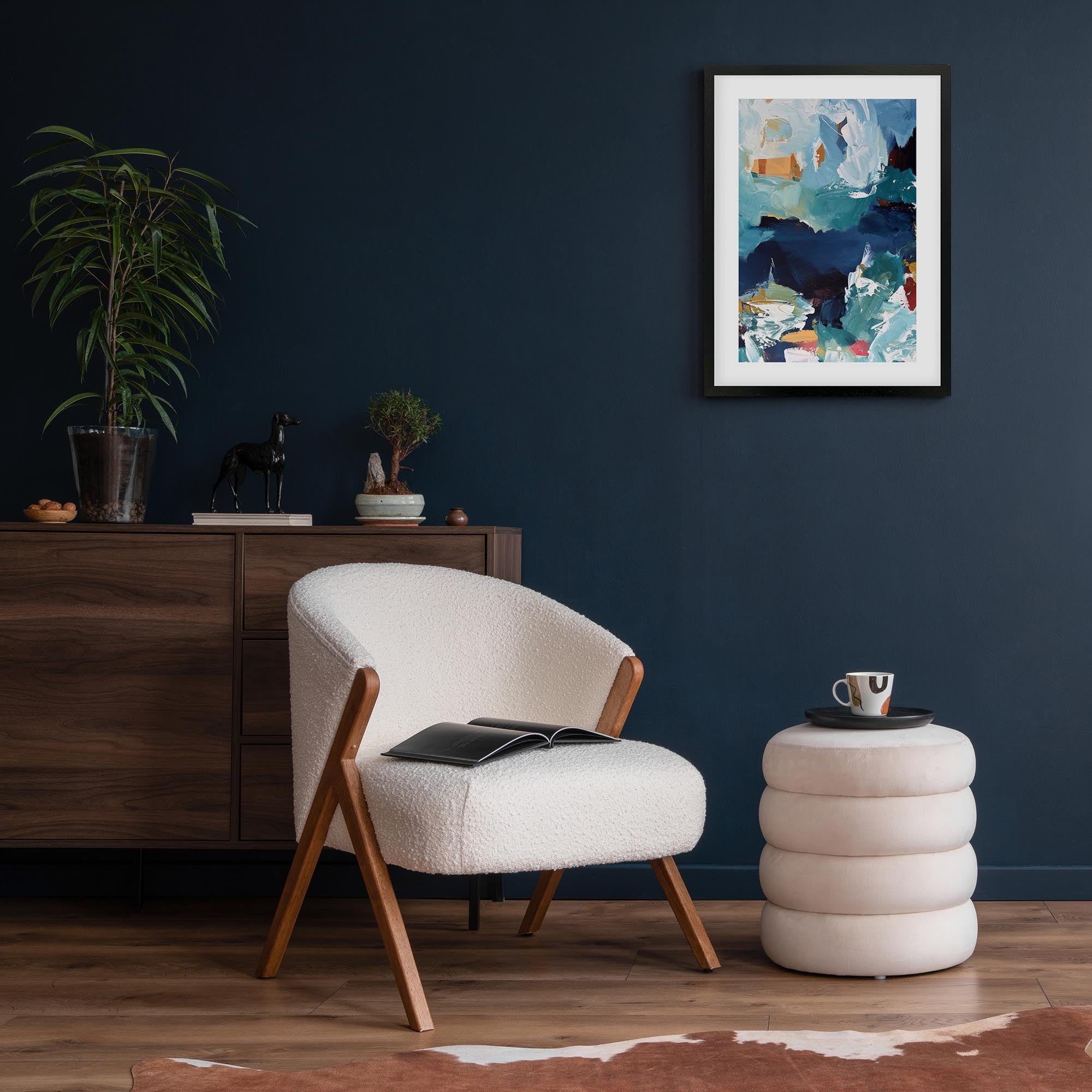 Abstract 331 Framed Art