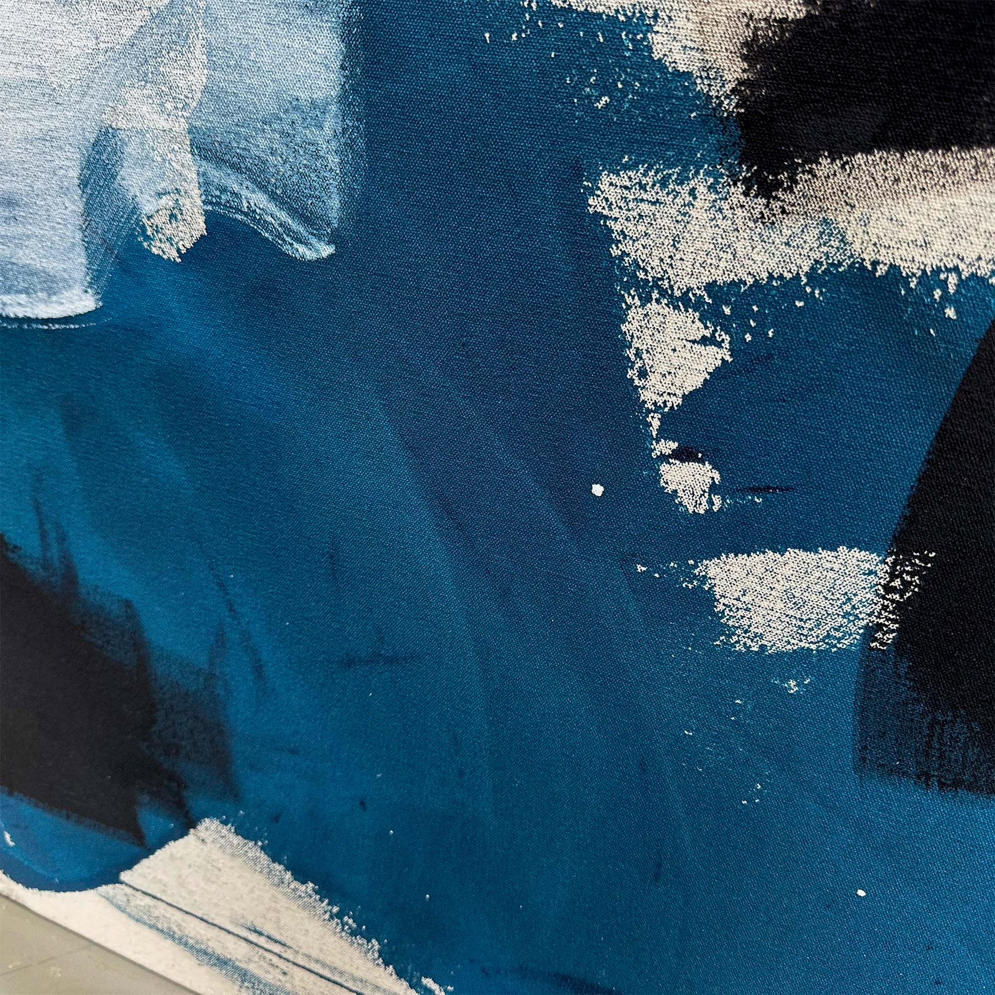 Under The Naked Skies - Original Painting-Abstract House