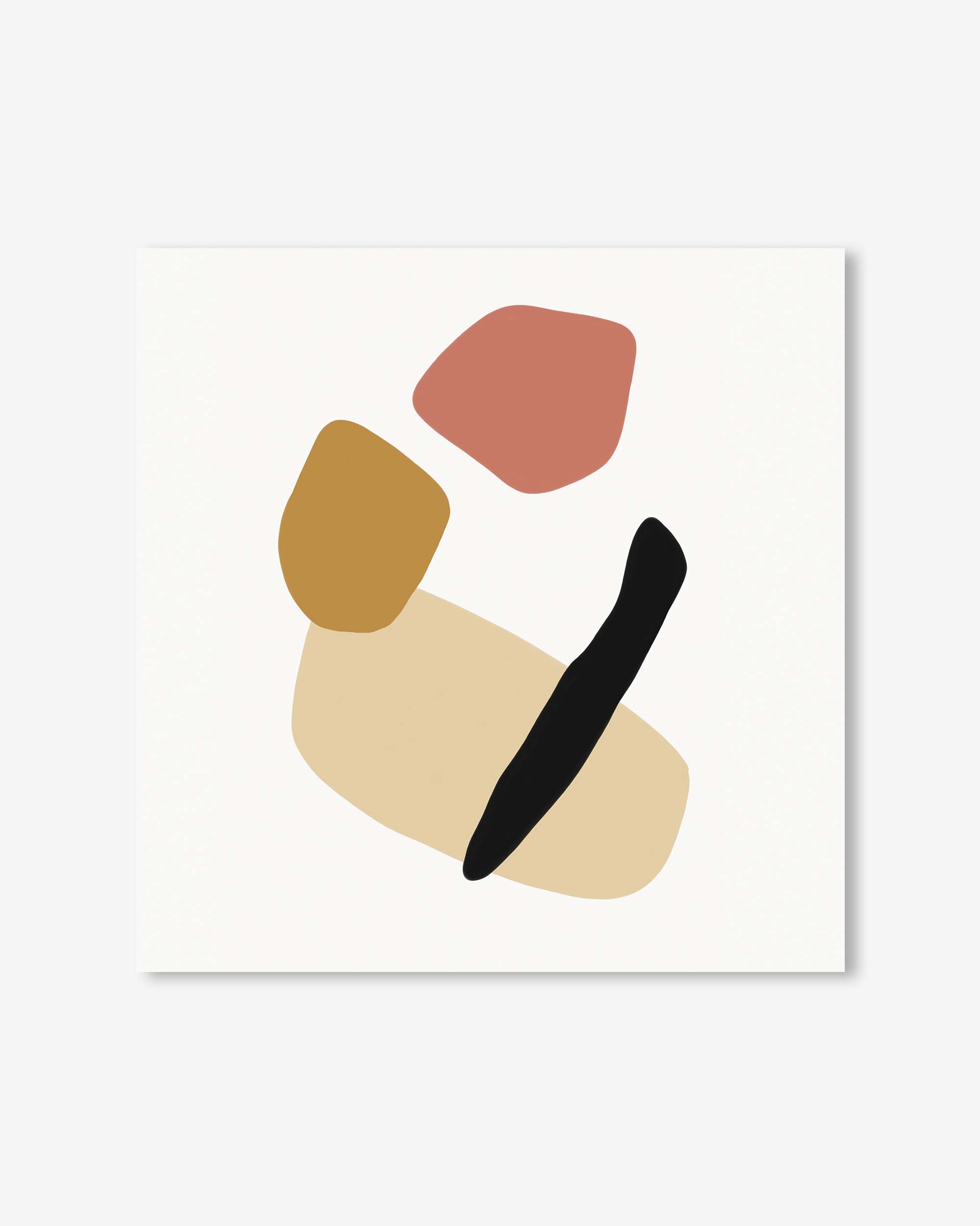 Tribal Shapes Art Print