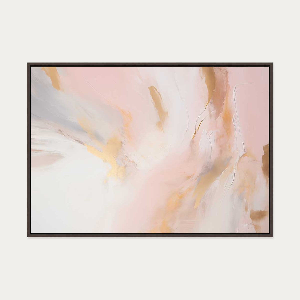 Velvet Sky Canvas Art — 70 x 100 cm — Brown Frame
