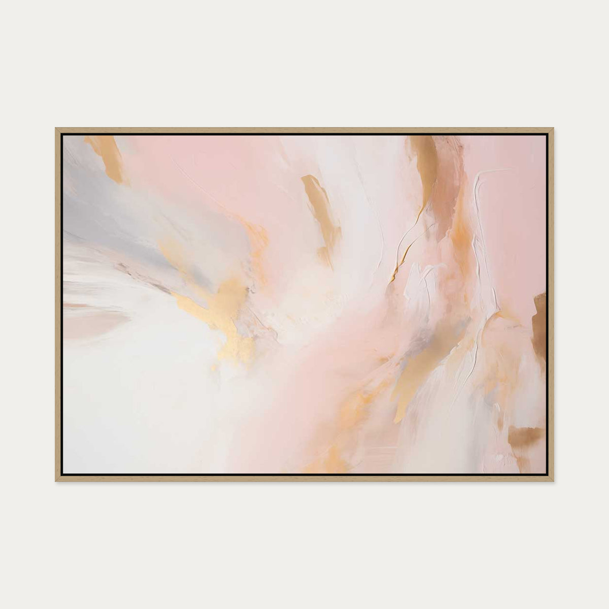 Velvet Sky Canvas Art — 70 x 100 cm — Oak Frame