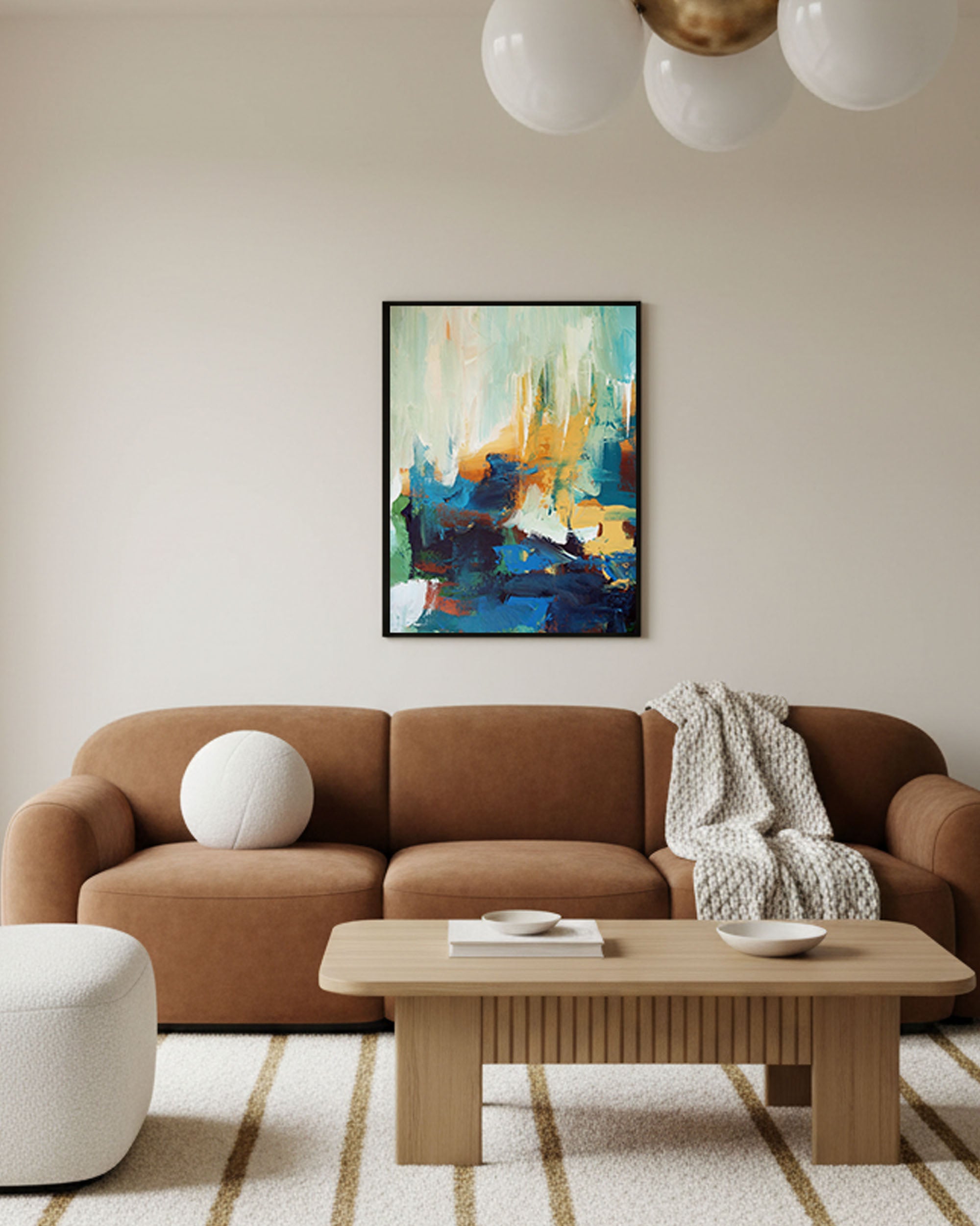 Colour Block 5 Canvas Art