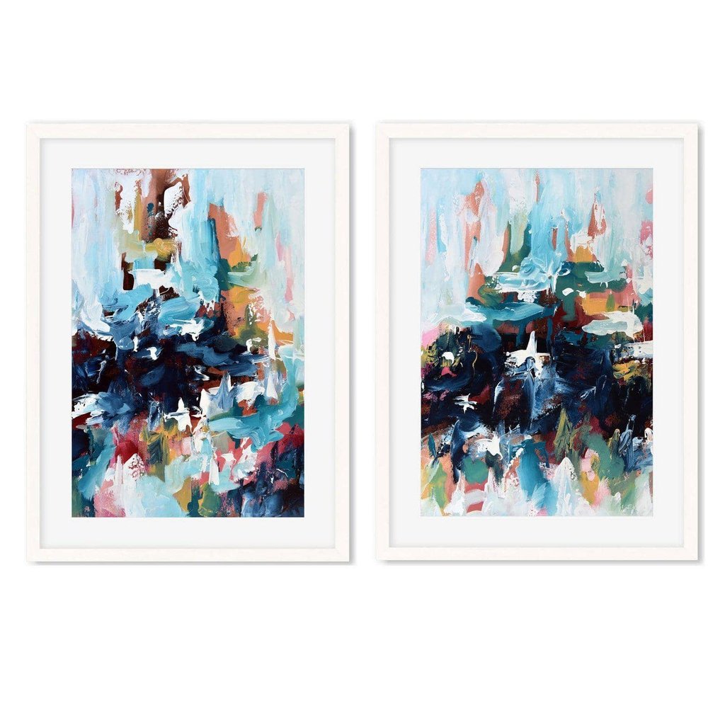 Vibrant Landscape Print Set Of 2