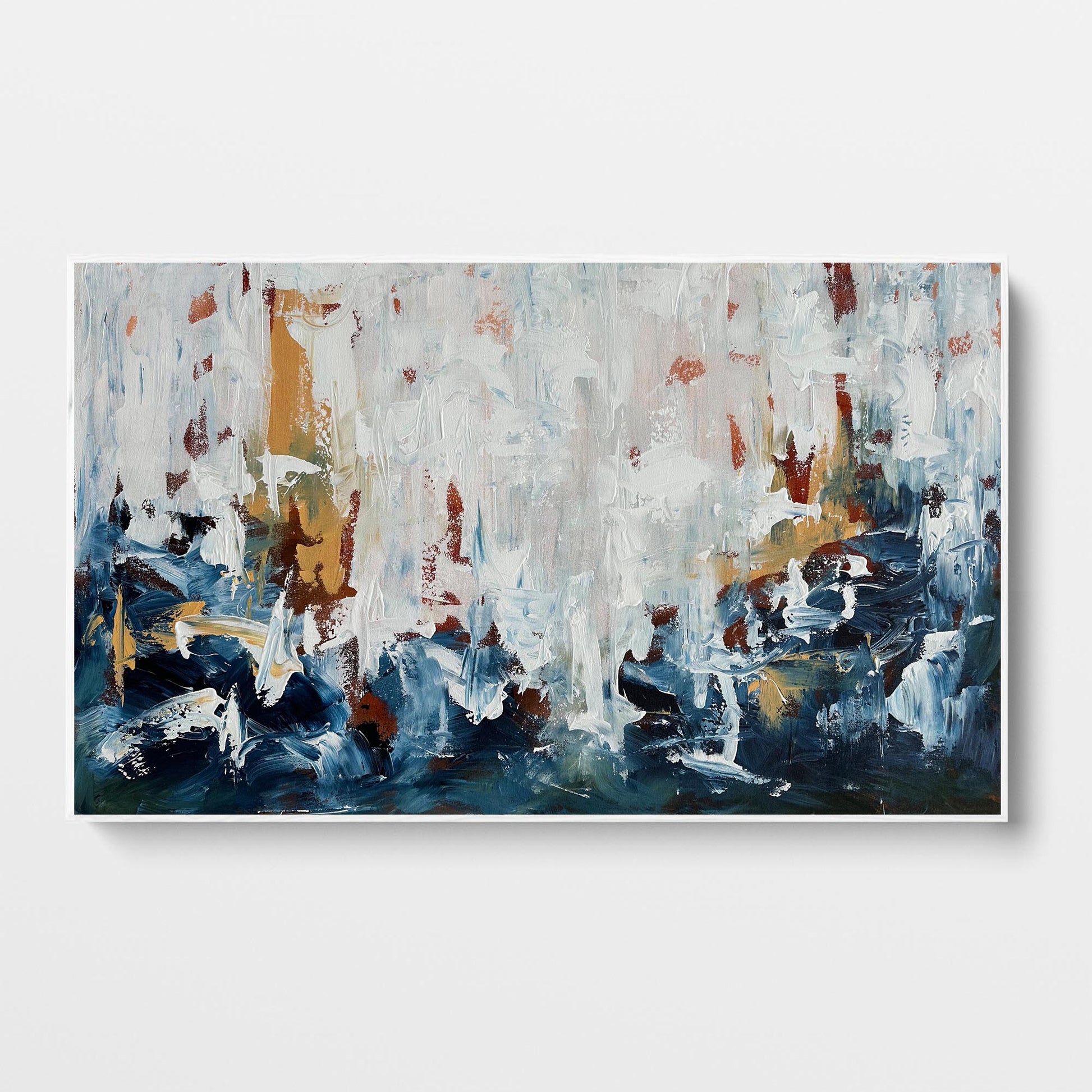 I Told You So - Original Painting-Abstract House