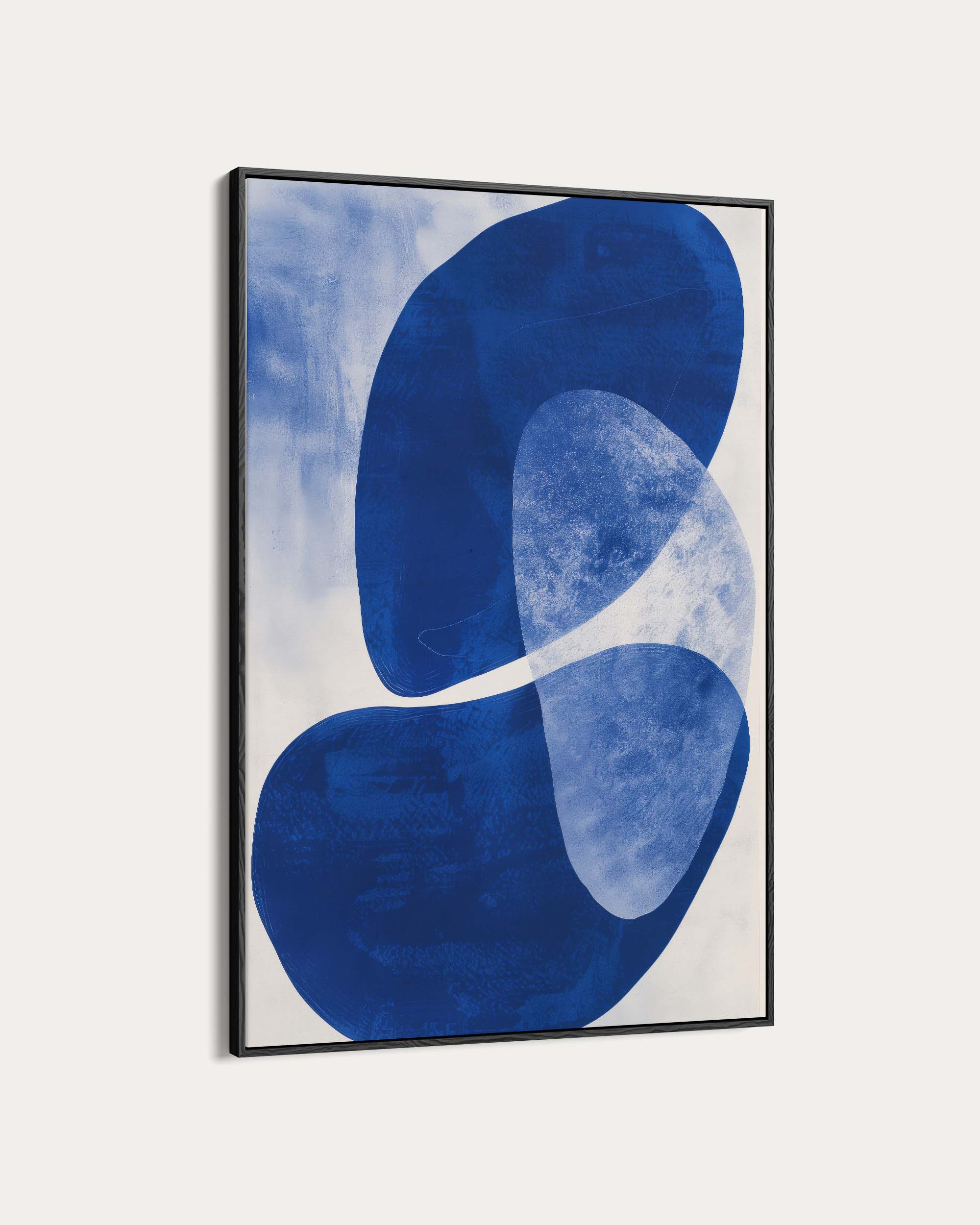 Rewind Blue Wall Art Print