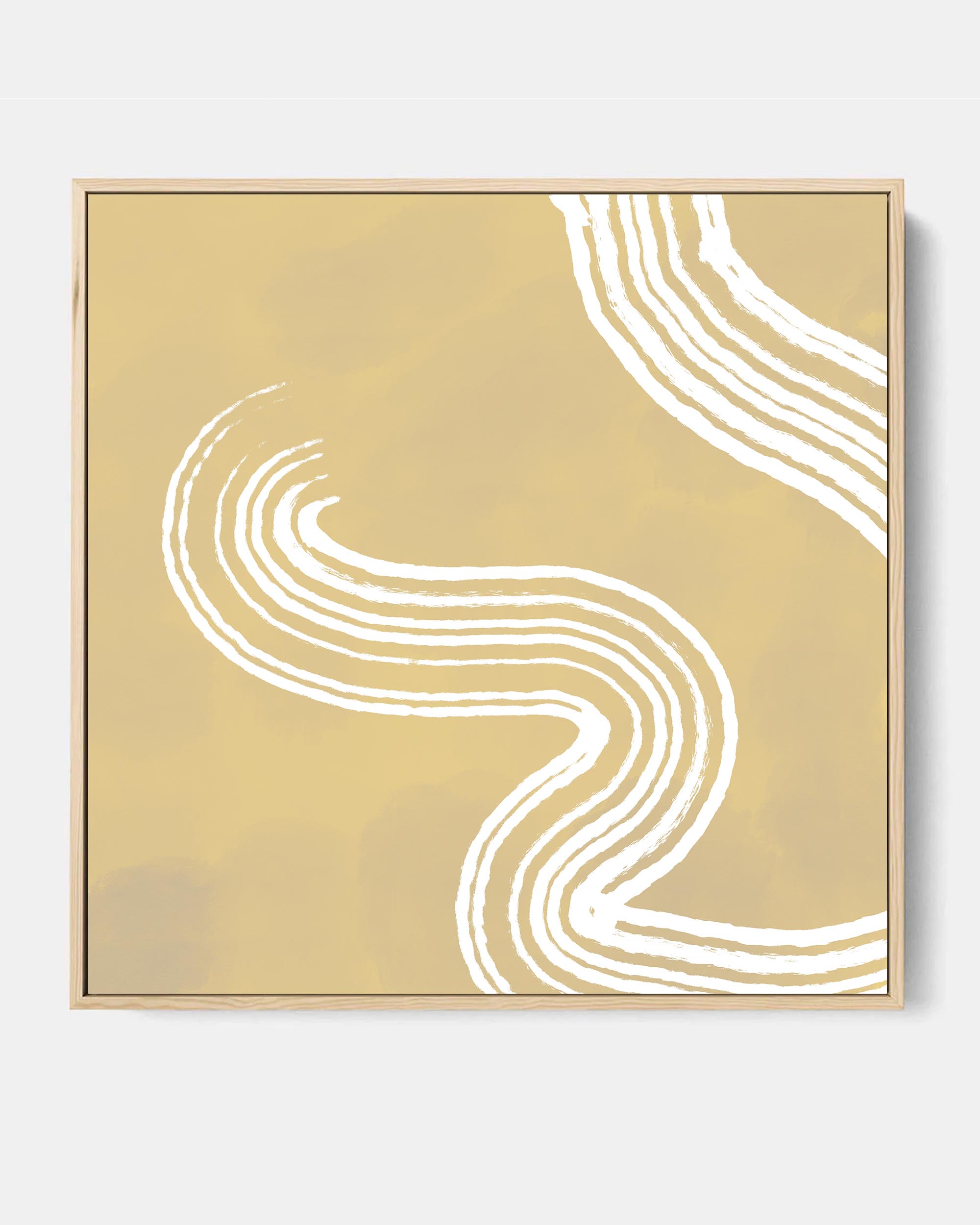 Full House Framed Canvas
