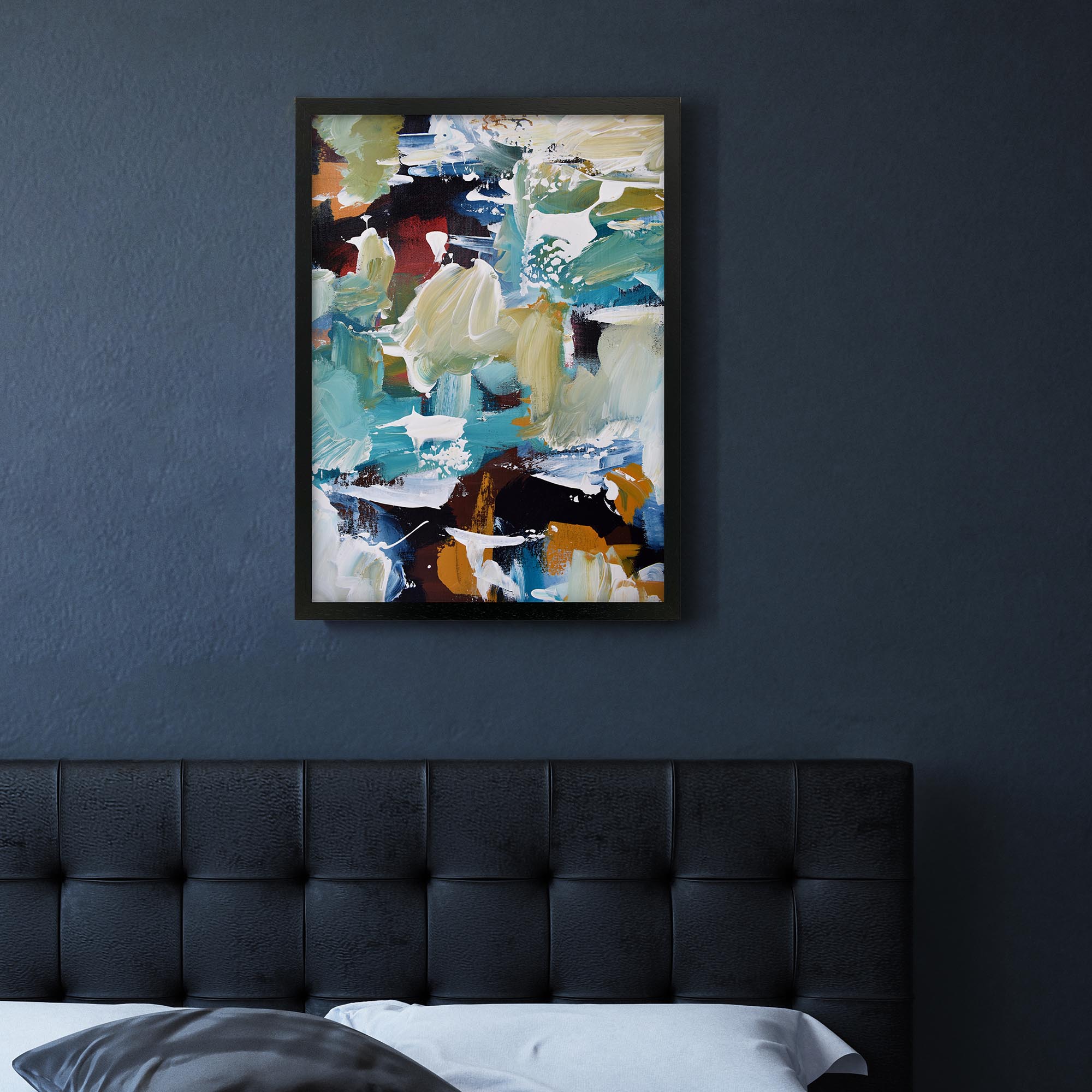 Abstract 305 Framed Art