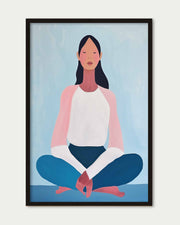 Meditate Wall Art Print