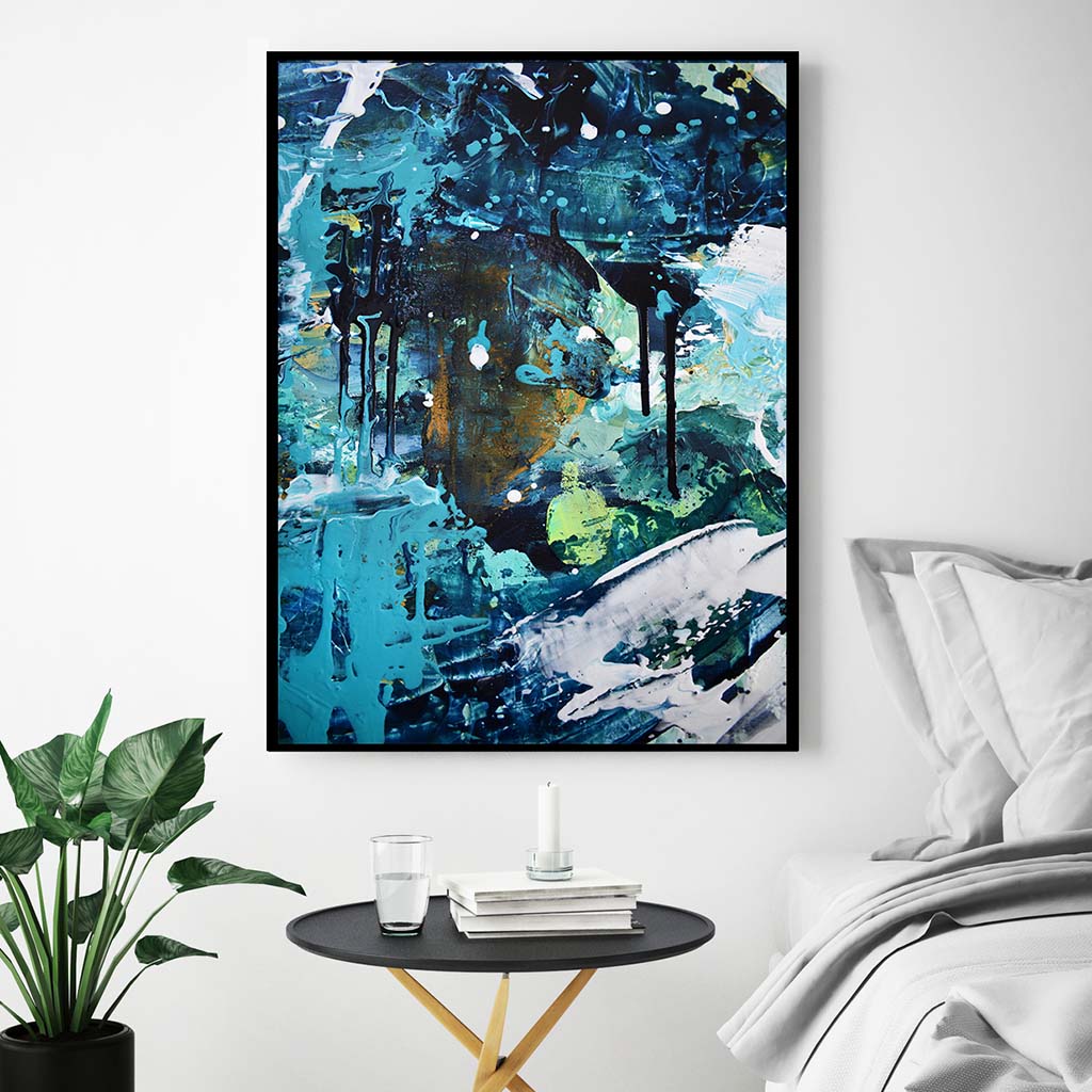 Abstract 179 Canvas Print-framed-Canvas Prints-Abstract House
