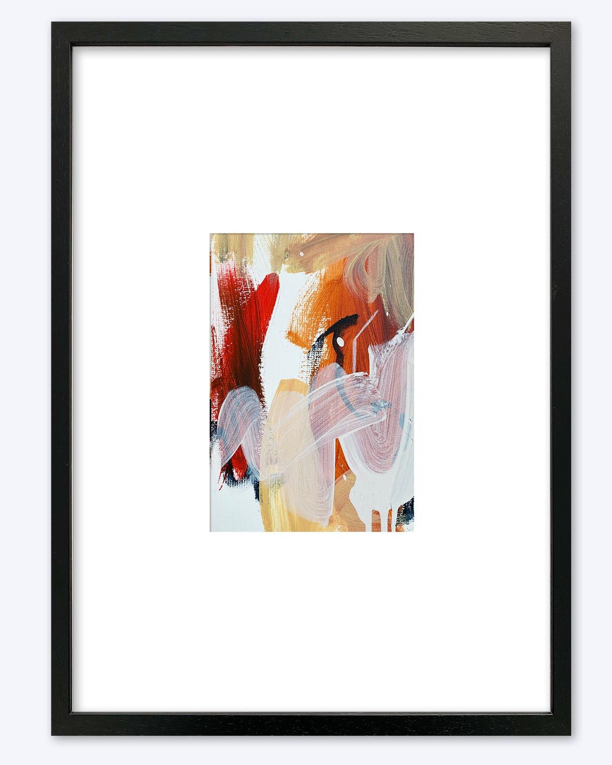 Composition 5 Framed Original Painting-framed-Painting-Abstract House