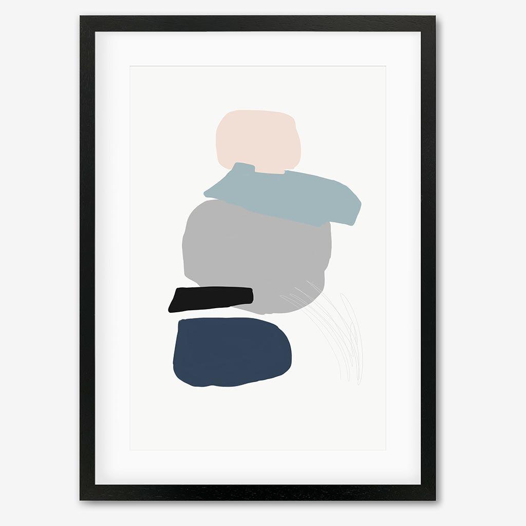 Minimal Abstract Shapes 4 Framed Art