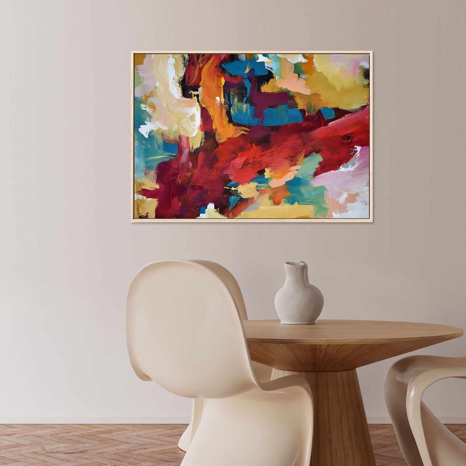 Abstract 416 Canvas Print-framed-Canvas Prints-Abstract House