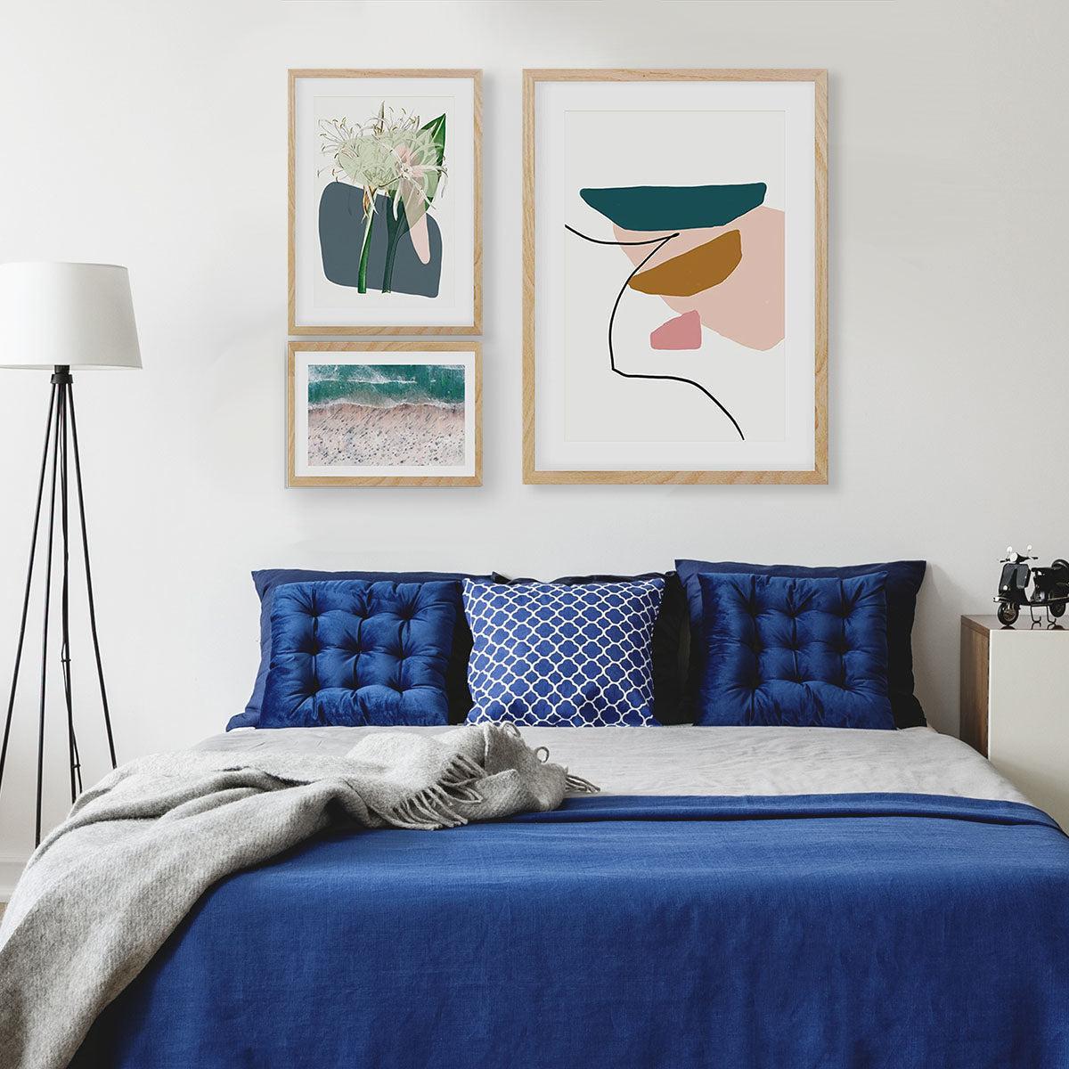 Abstract In Nature Gallery Wall Art-framed-Gallery Wall Art-Abstract House