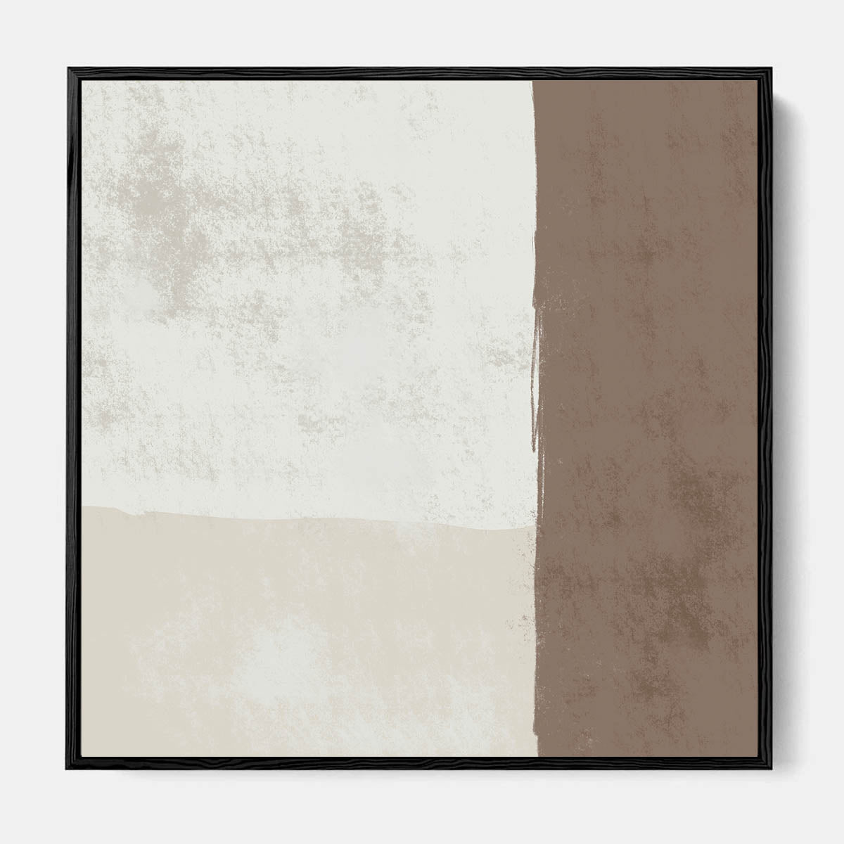 Abstract Study IV Framed Canvas-framed-Square Canvas Prints-Abstract House