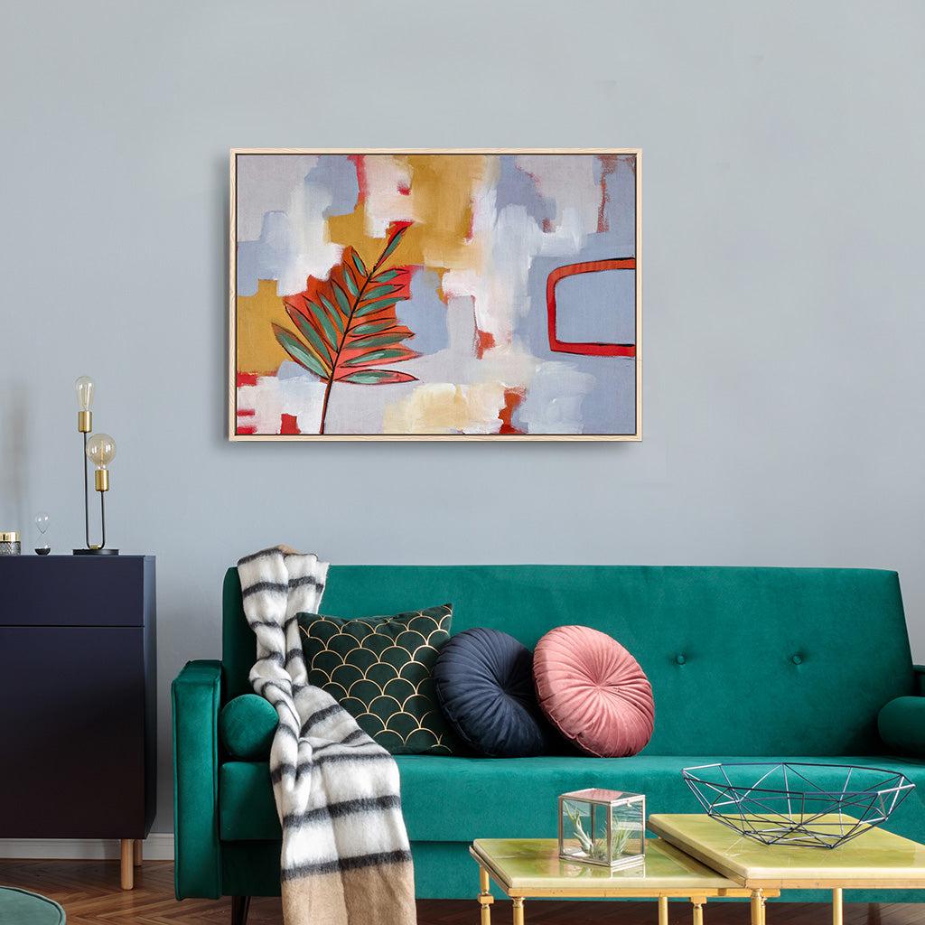 Botanical Dreams 3 - Original Painting - - Abstract House