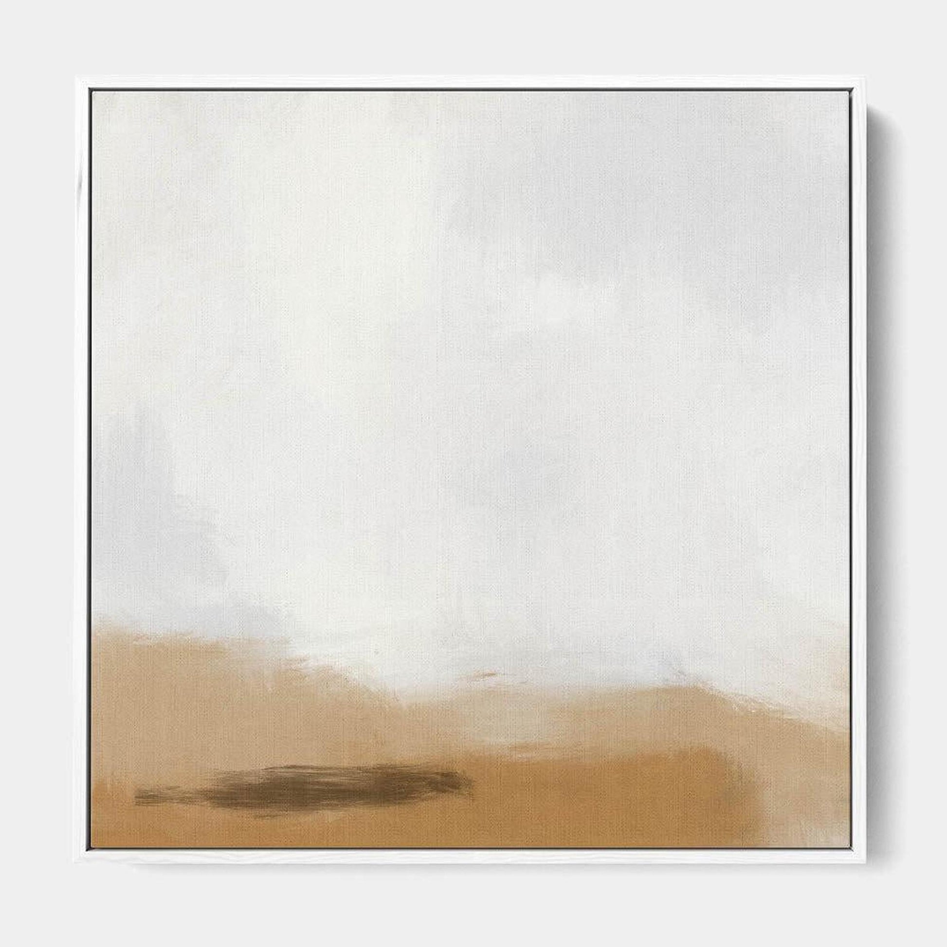 Neutral Desert Fog Canvas Set Of 2-framed-Canvas Set Of 2-Abstract House