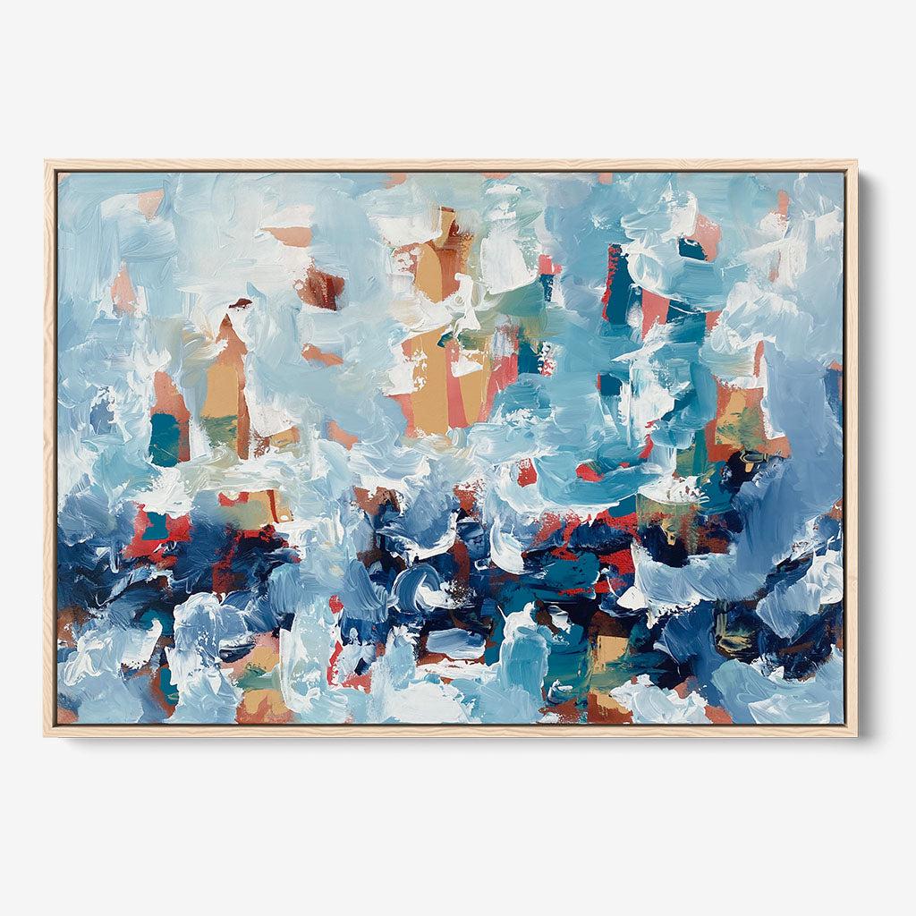 Controlling The Wave Original Painting - - Abstract House