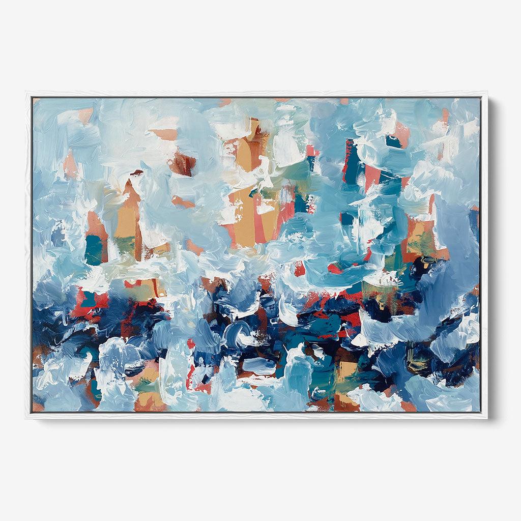 Controlling The Wave Original Painting - - Abstract House