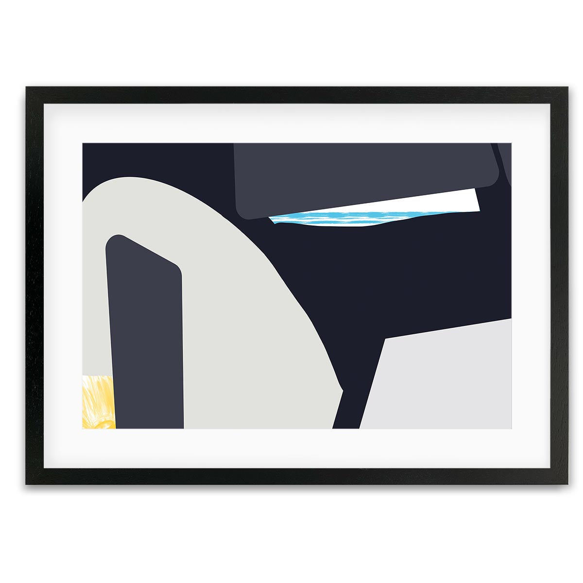 Going Places Framed Art Print-framed-Wall Art Print-Abstract House