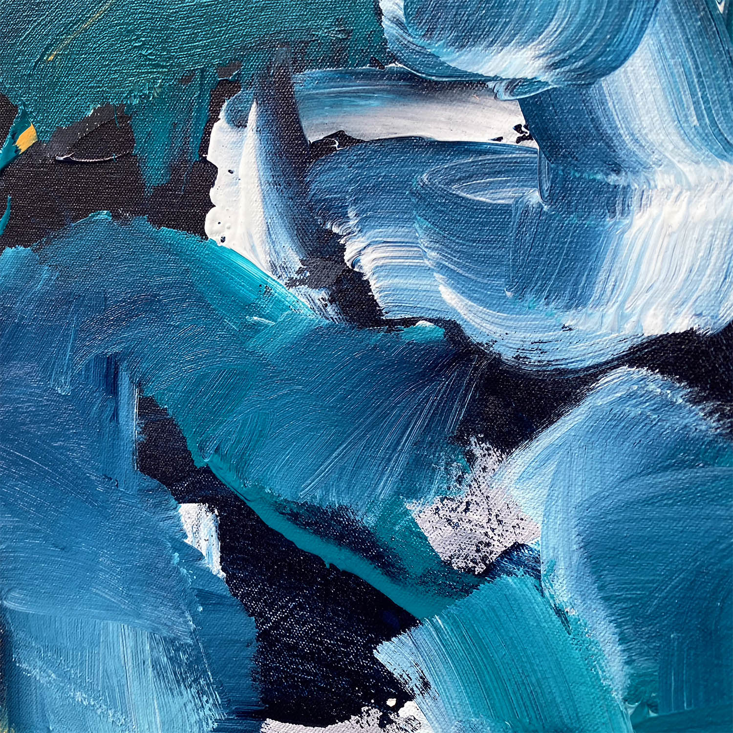 Dreaming - Original Painting-framed-Painting-Abstract House