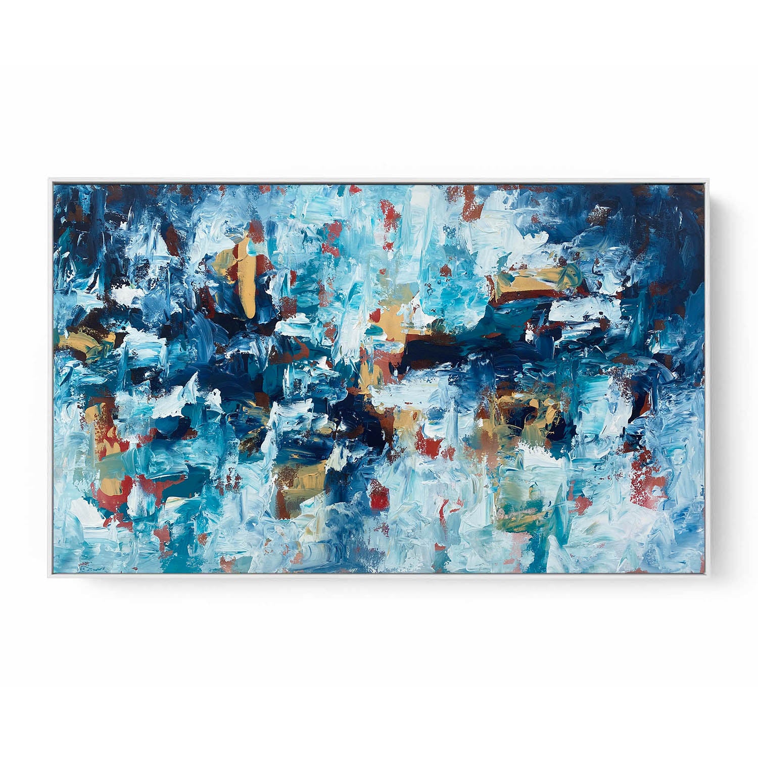 Fables - Original Painting-framed-Painting-Abstract House