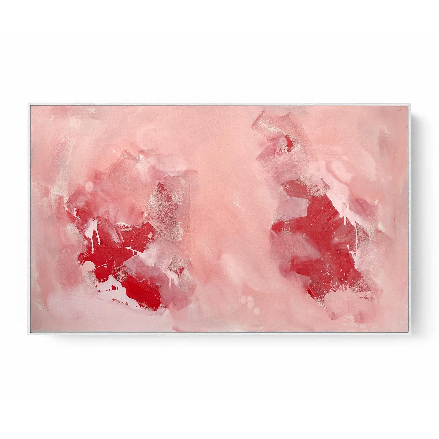 Candy Rush - Original Painting-framed-Painting-Abstract House