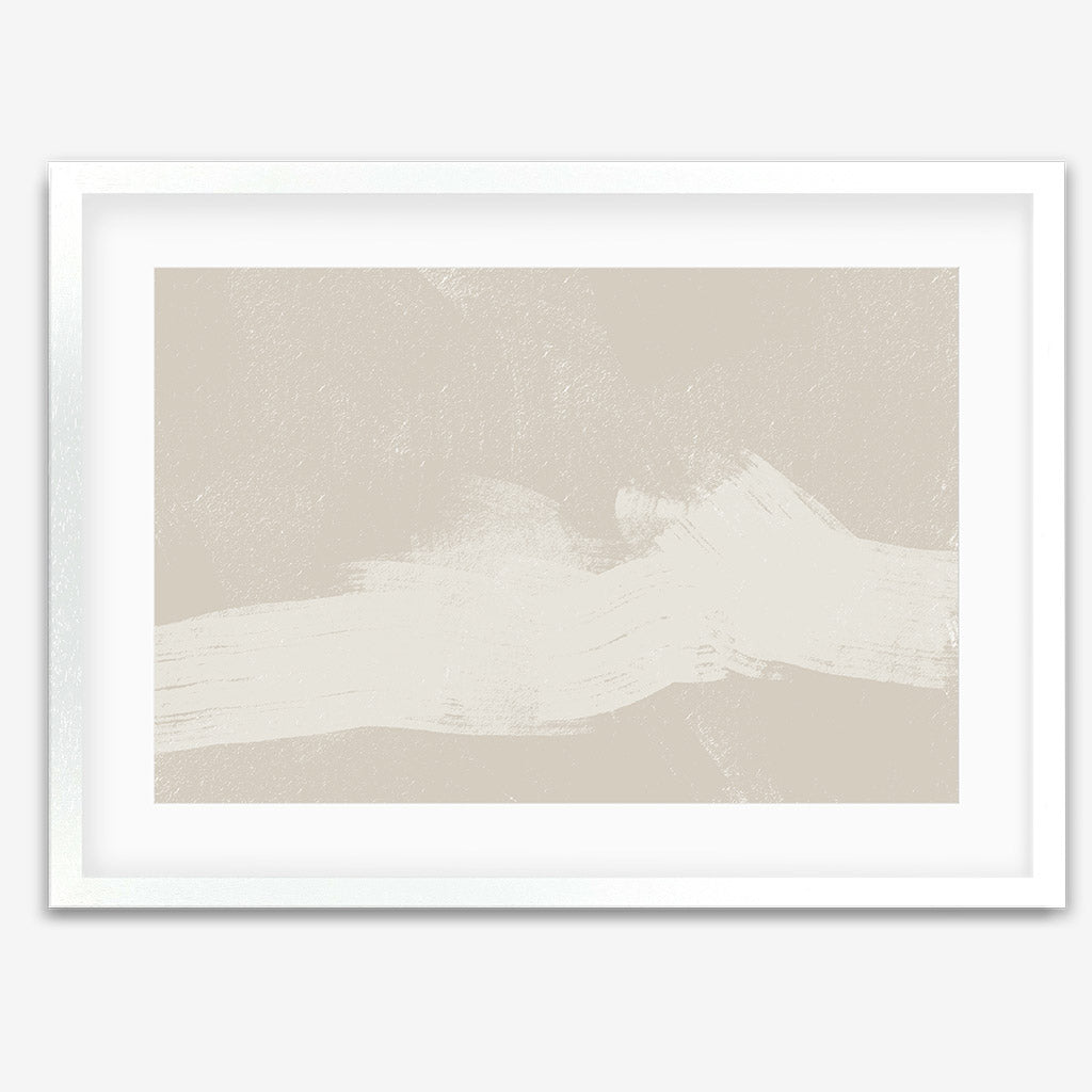 Neutral Abstract Sands Framed Print-framed-Wall Art Print-Abstract House
