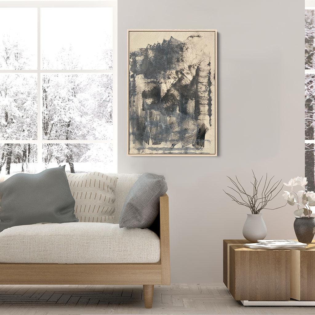 Golden City Original Painting - - Abstract House