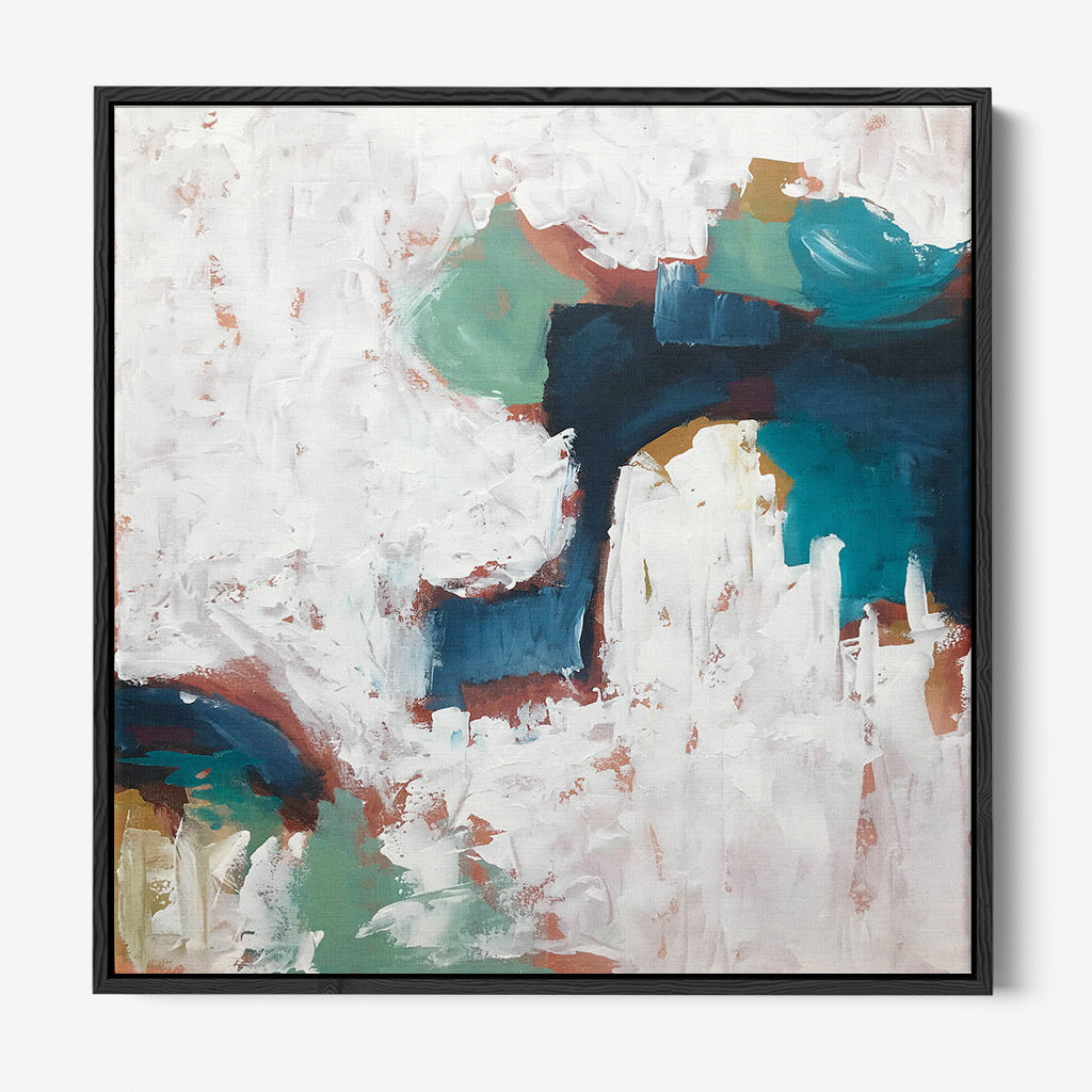 Into The Unknown Canvas Print-framed-Square Canvas Prints-Abstract House