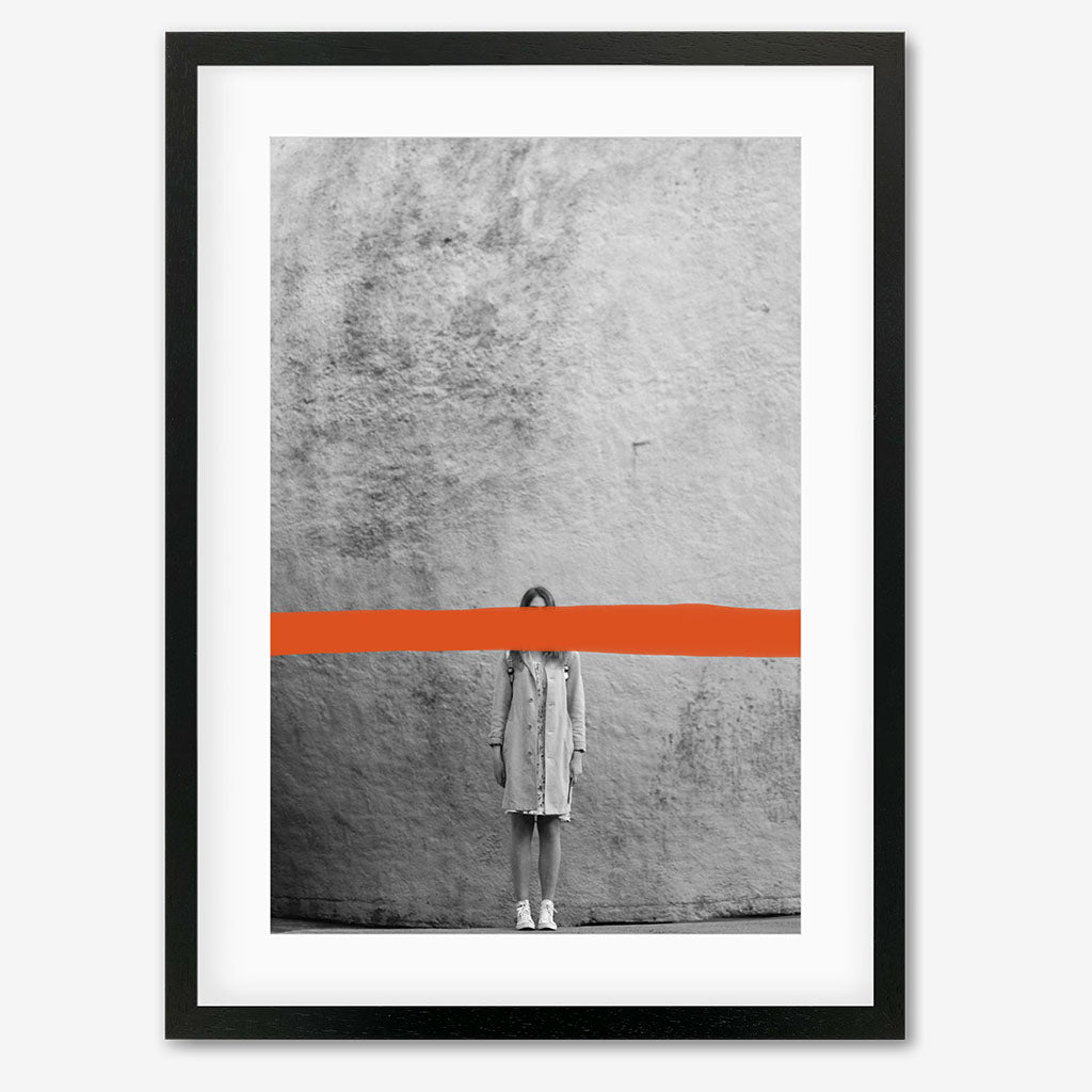 Silence Limited Edition Print - Black Frame Frame With Mount - Abstract House