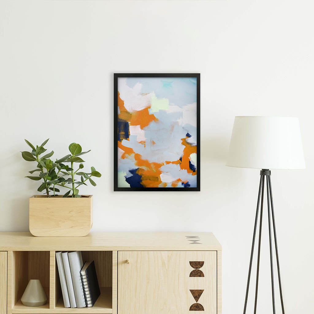 Infinity Abstract Clouds Art Print-framed-Wall Art Print-Abstract House