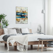 Moving Forward Original Painting - - Abstract House