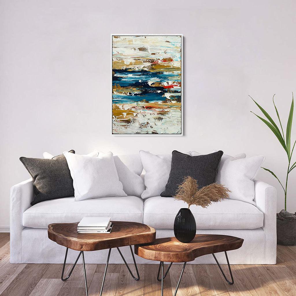 Moving Forward Original Painting - - Abstract House